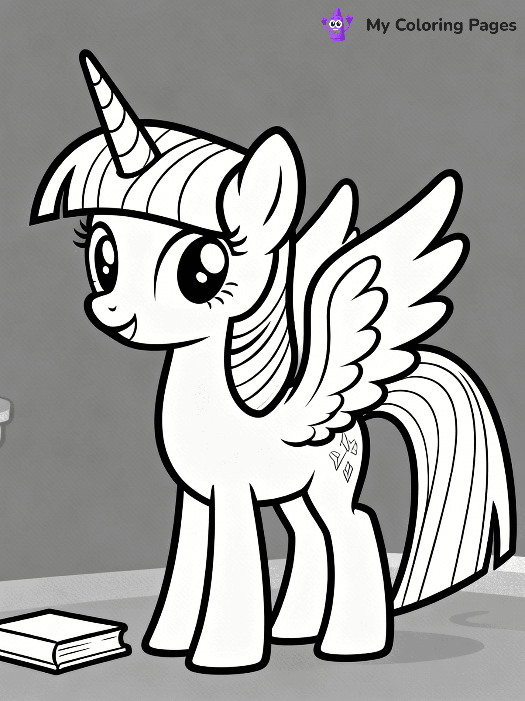 Twilight Sparkle Coloring Pages - 14