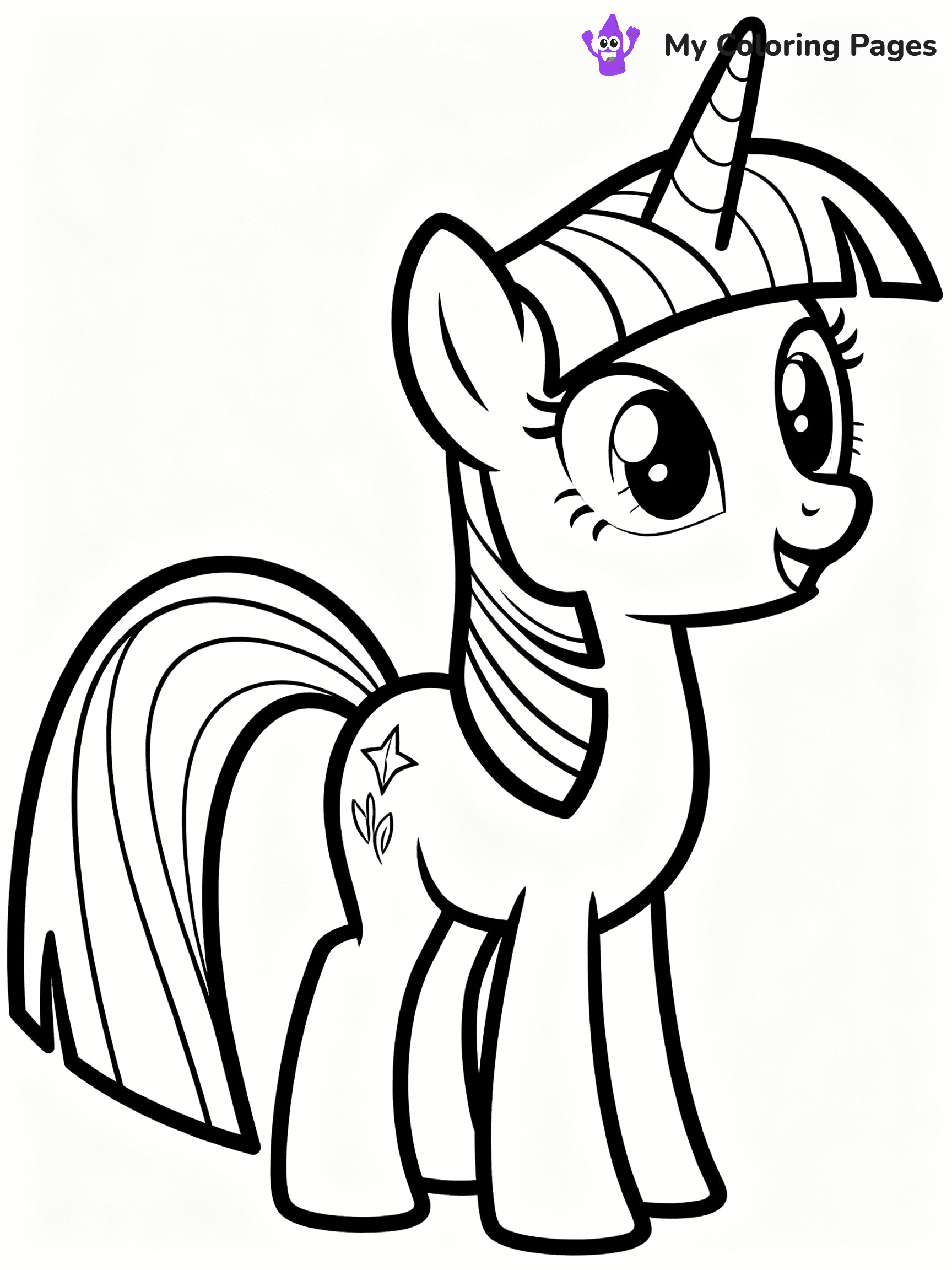 Twilight Sparkle Coloring Pages - 10