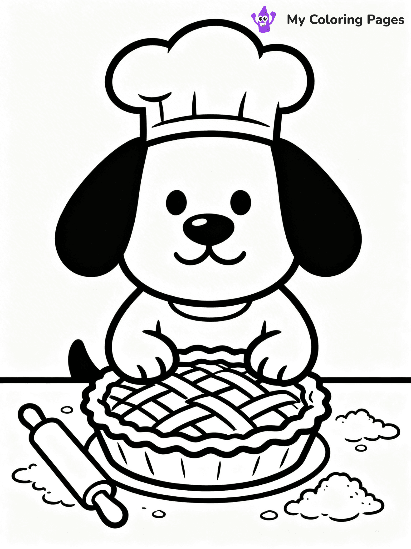 Pumpkin Pie Coloring Pages - 56