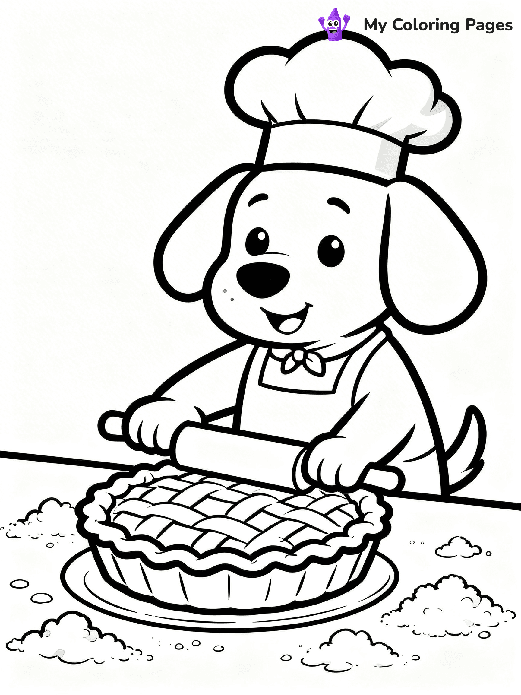Pumpkin Pie Coloring Pages - 53