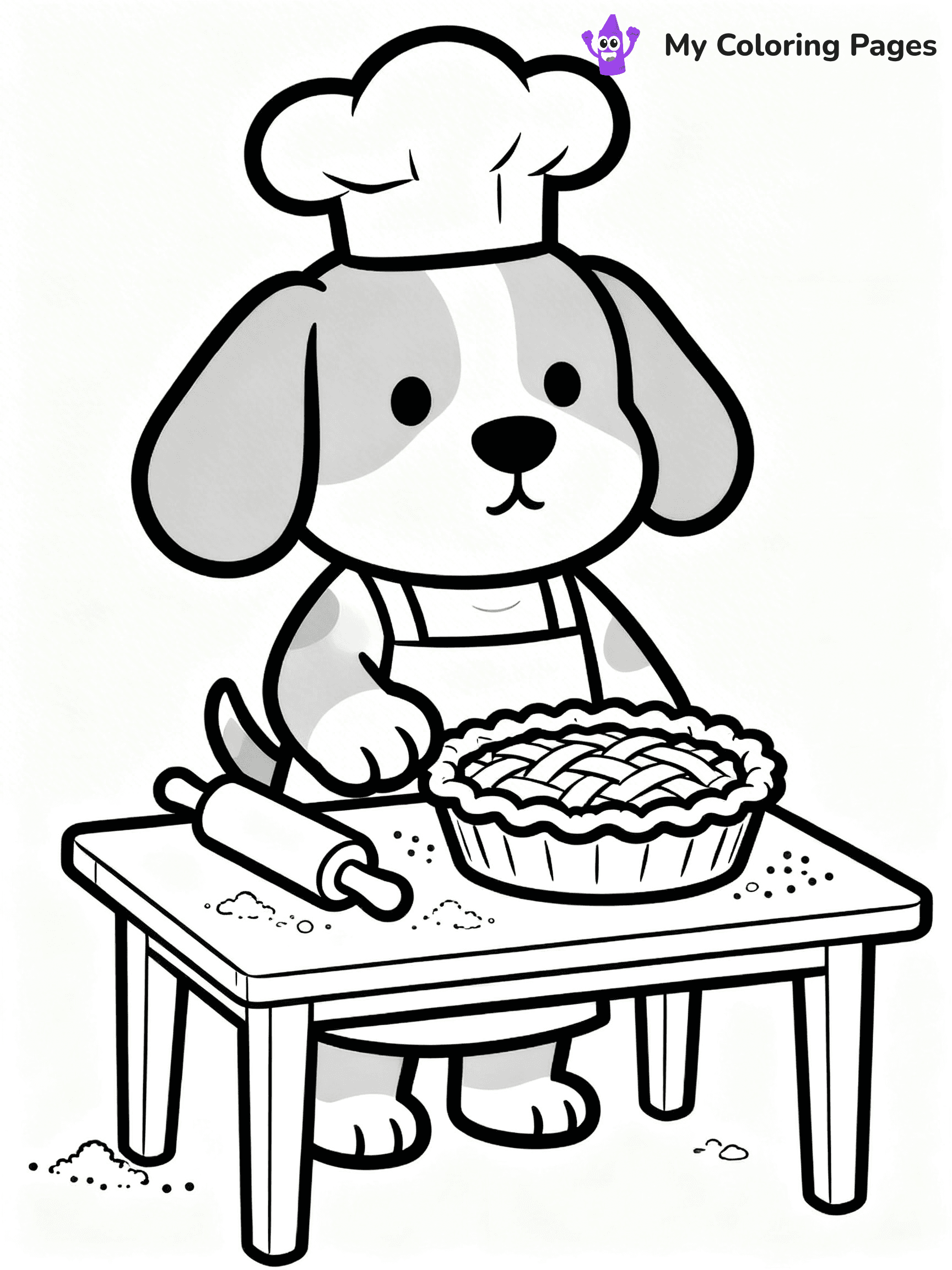 Pumpkin Pie Coloring Pages - 50