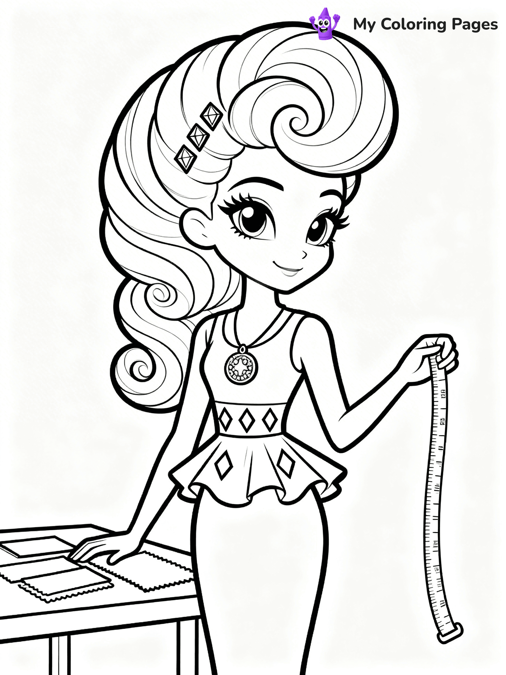 Equestria Girls Coloring Pages - 15