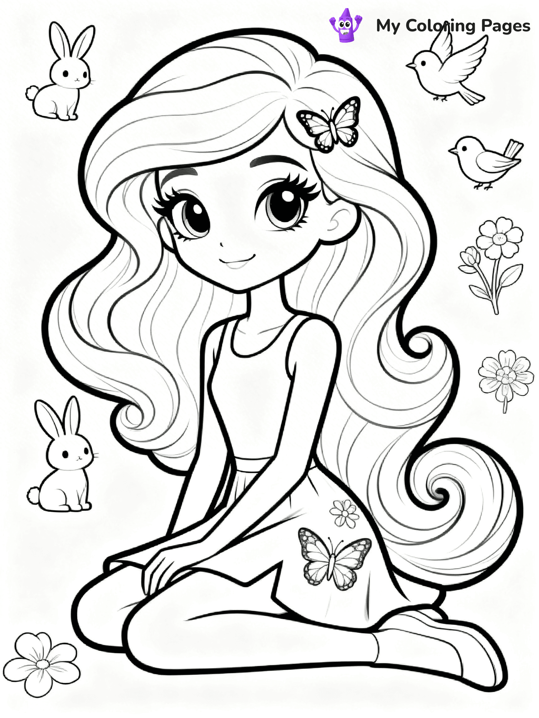 Equestria Girls Coloring Pages - 11