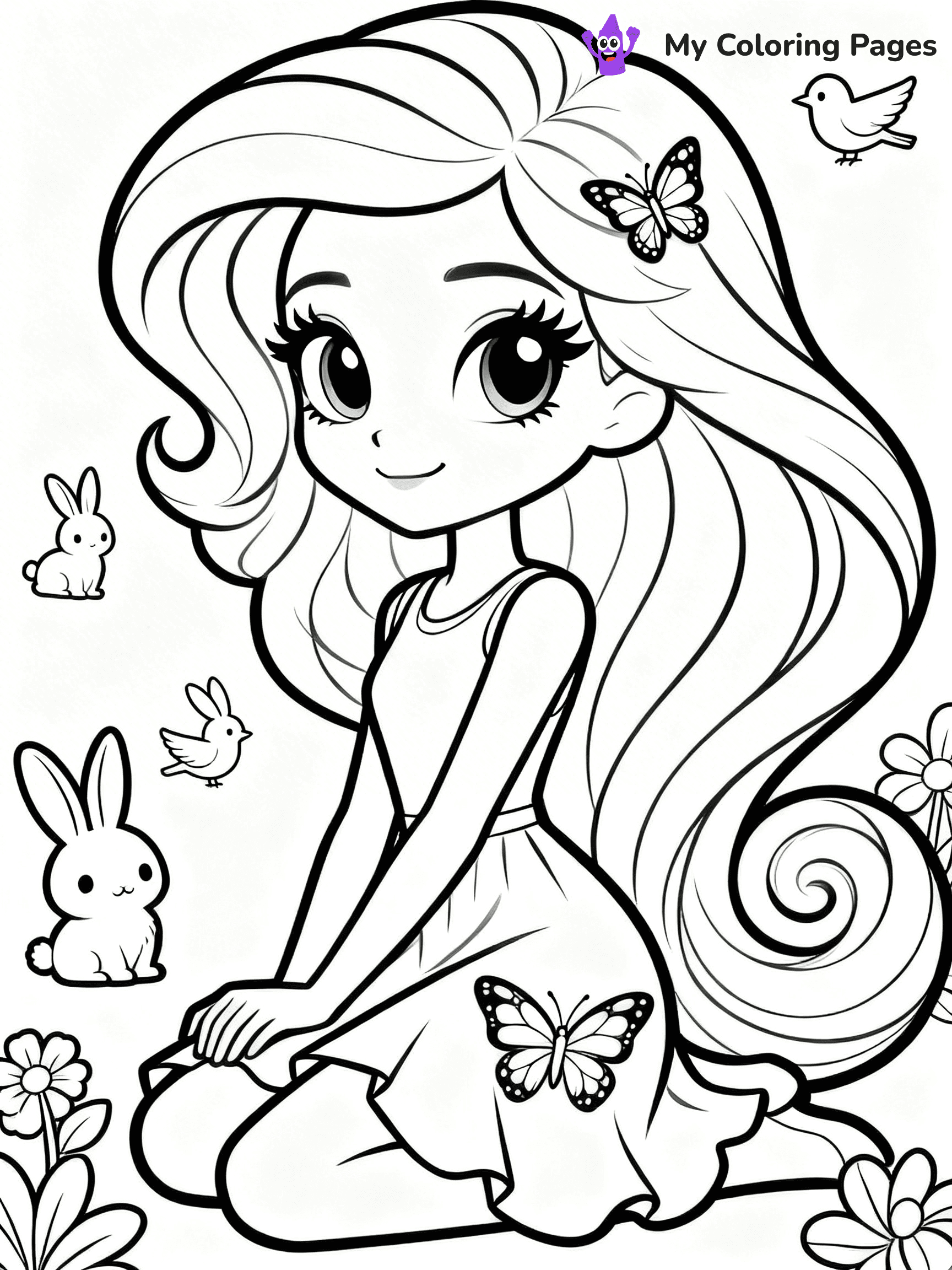 Equestria Girls Coloring Pages - 9