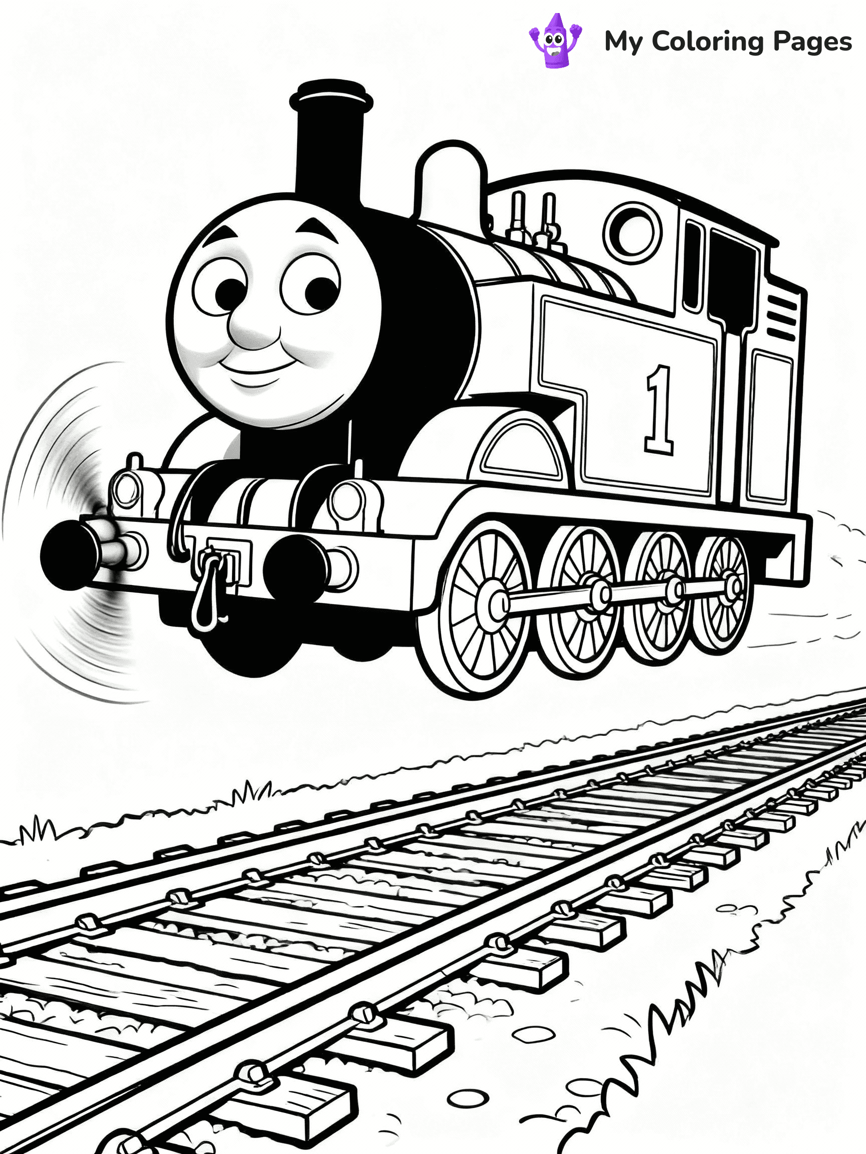Thomas And Friends Coloring Pages - 44