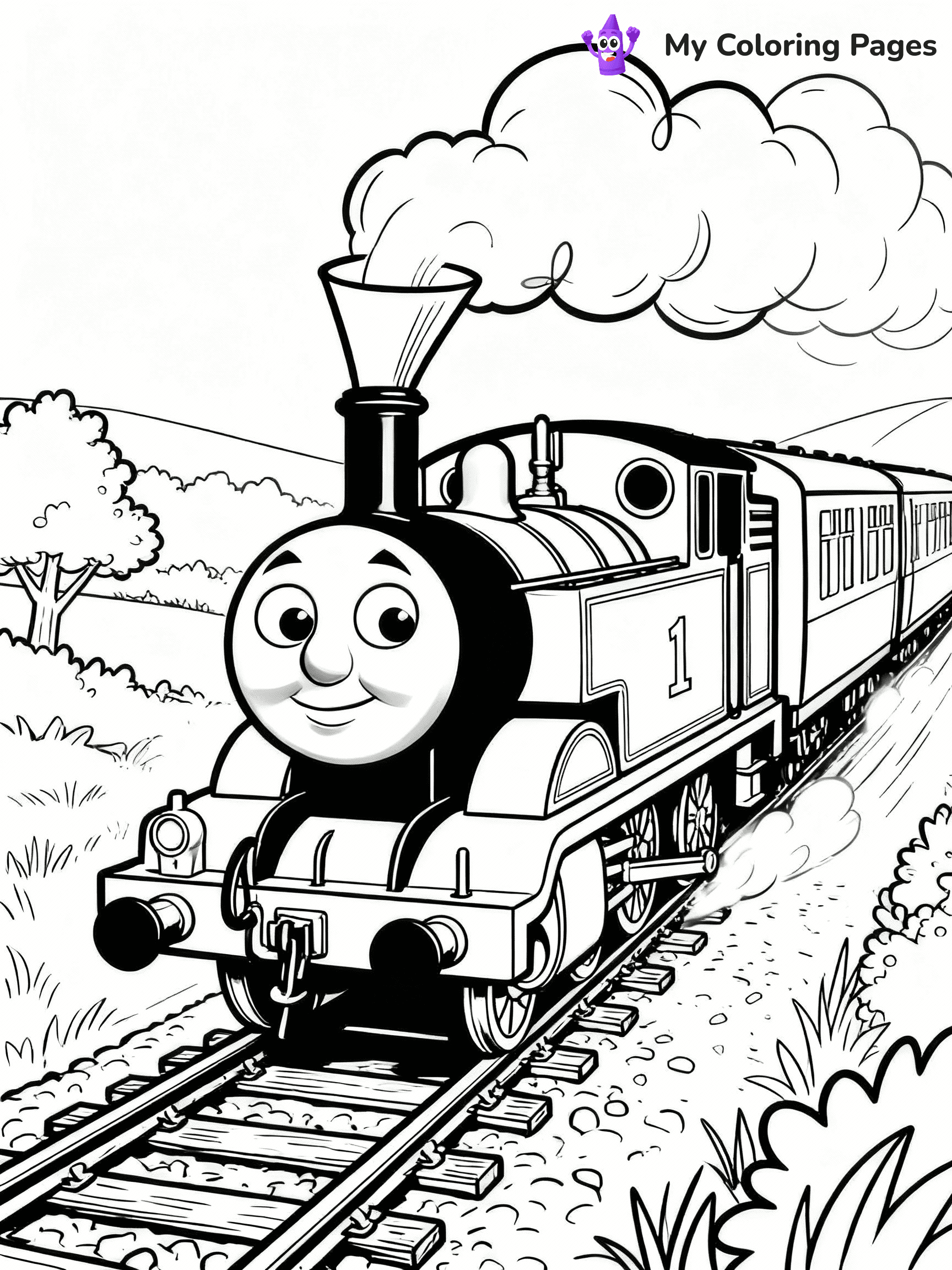 Thomas And Friends Coloring Pages - 37