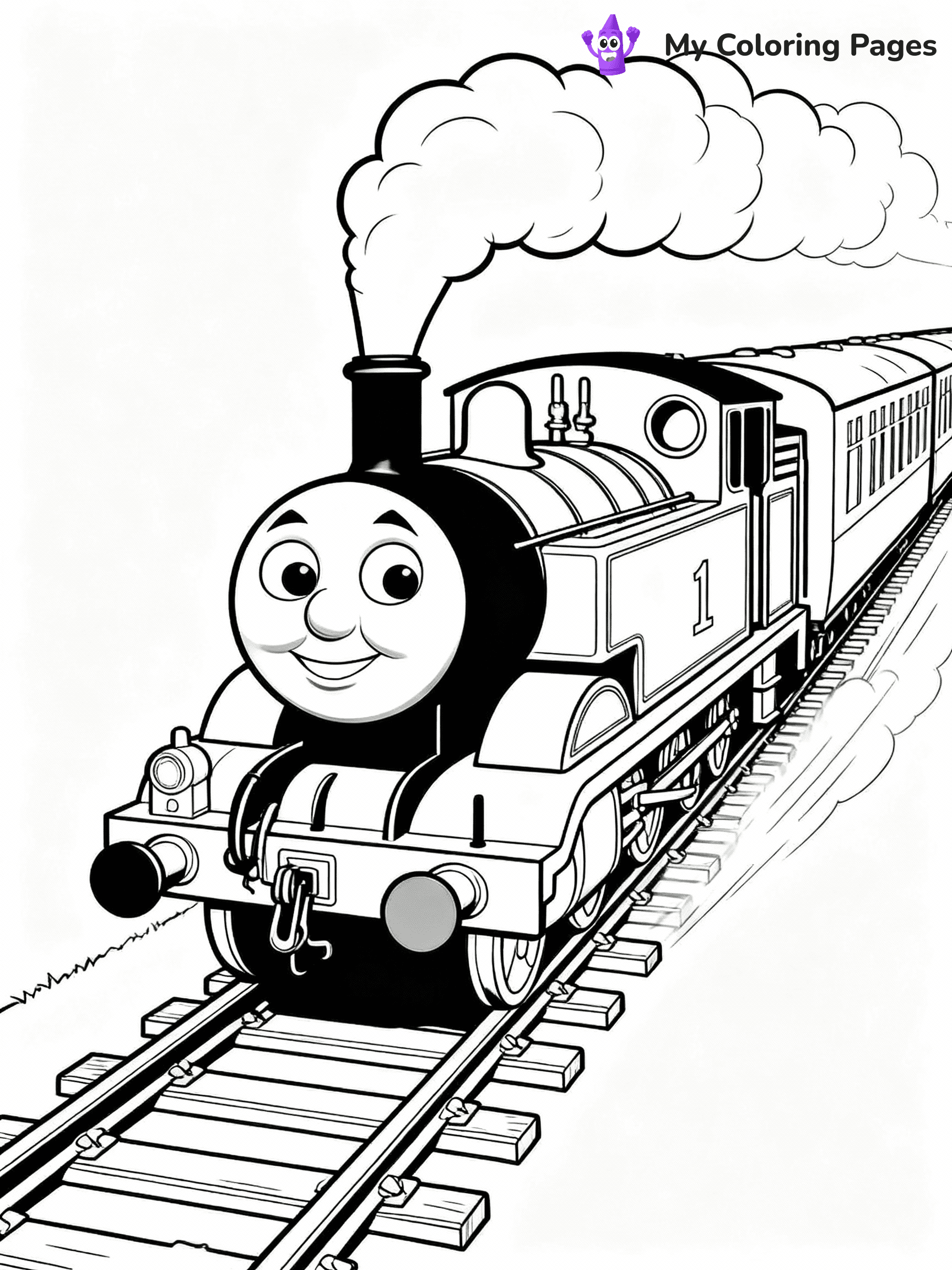 Thomas And Friends Coloring Pages - 34