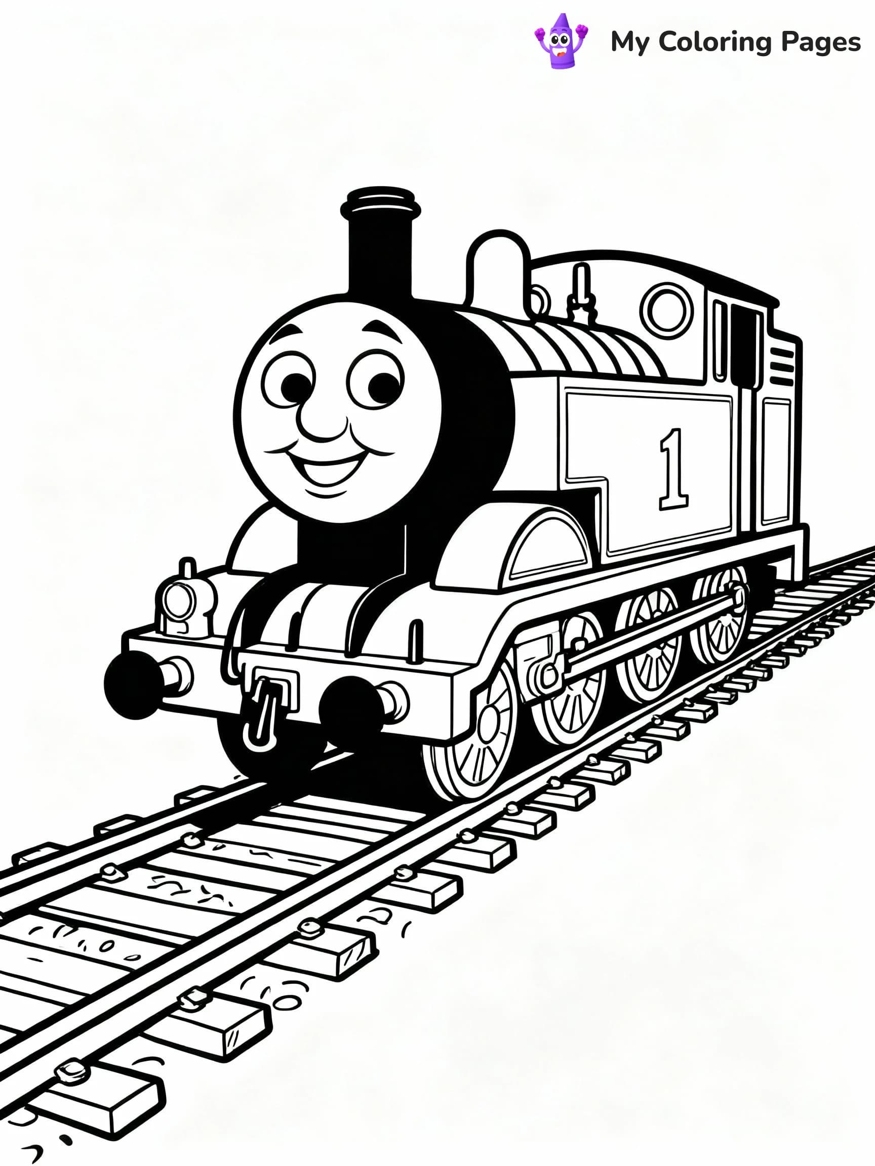 Thomas And Friends Coloring Pages - 12