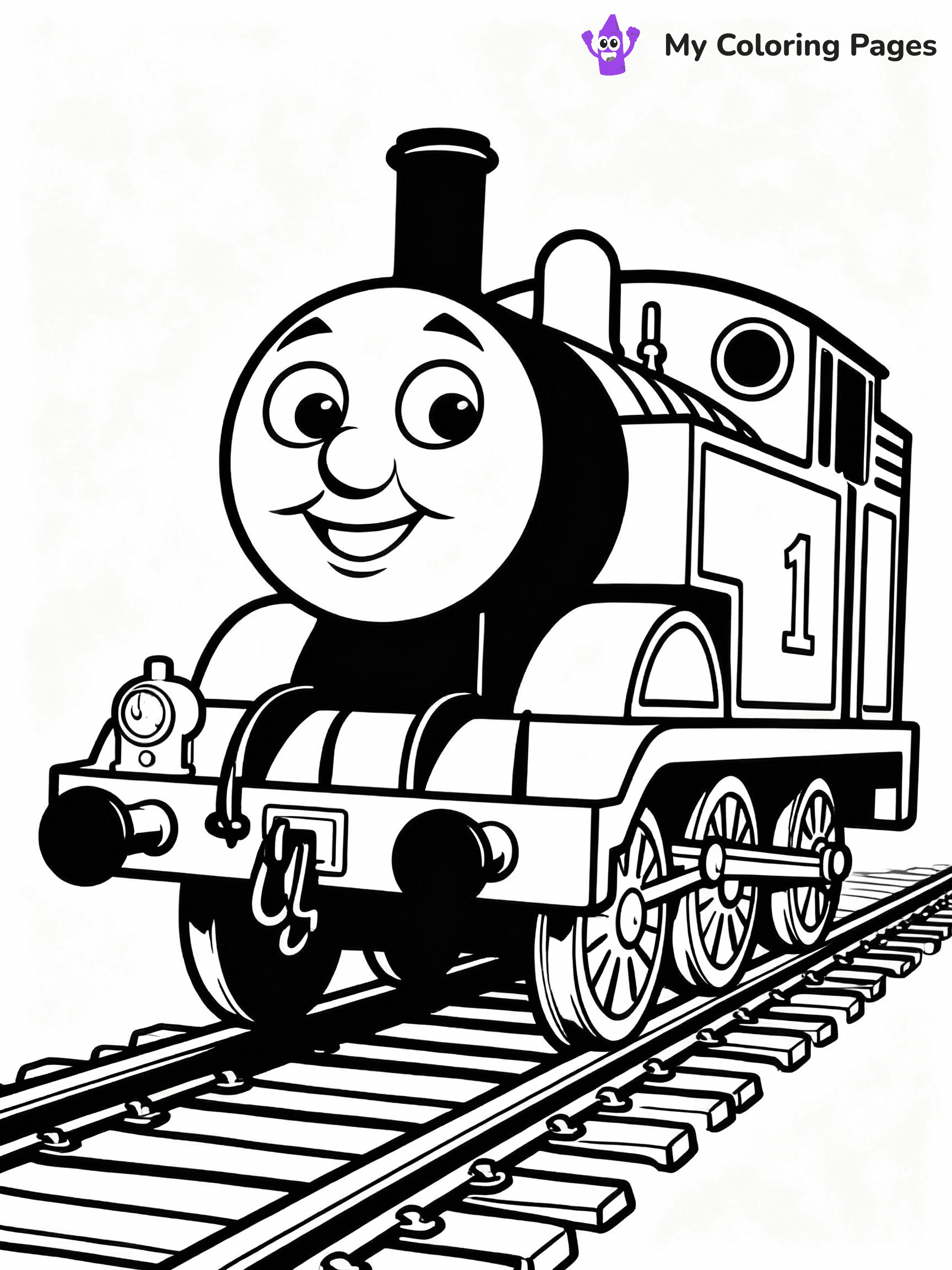 Thomas And Friends Coloring Pages - 10