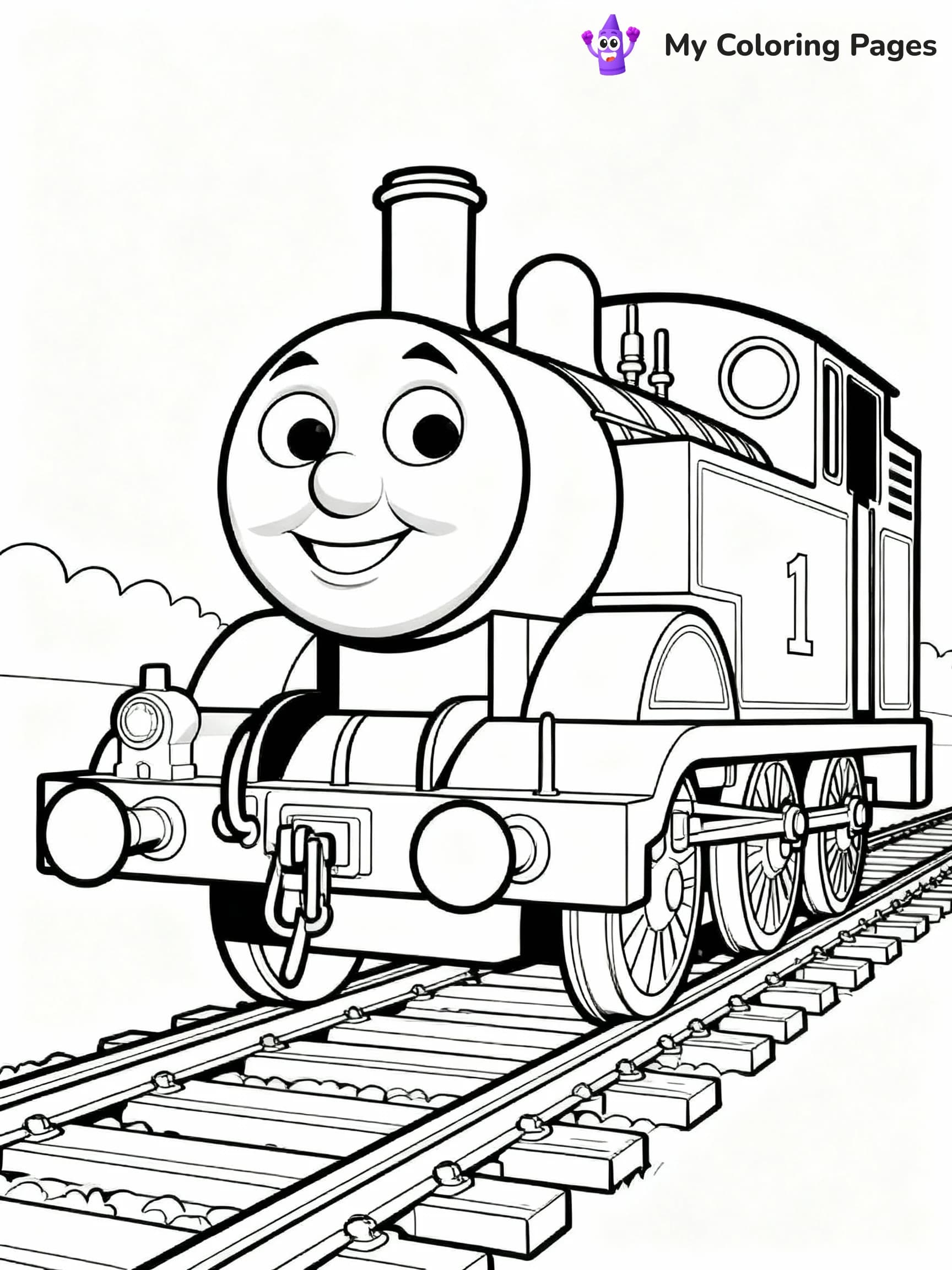 Thomas And Friends Coloring Pages - 9