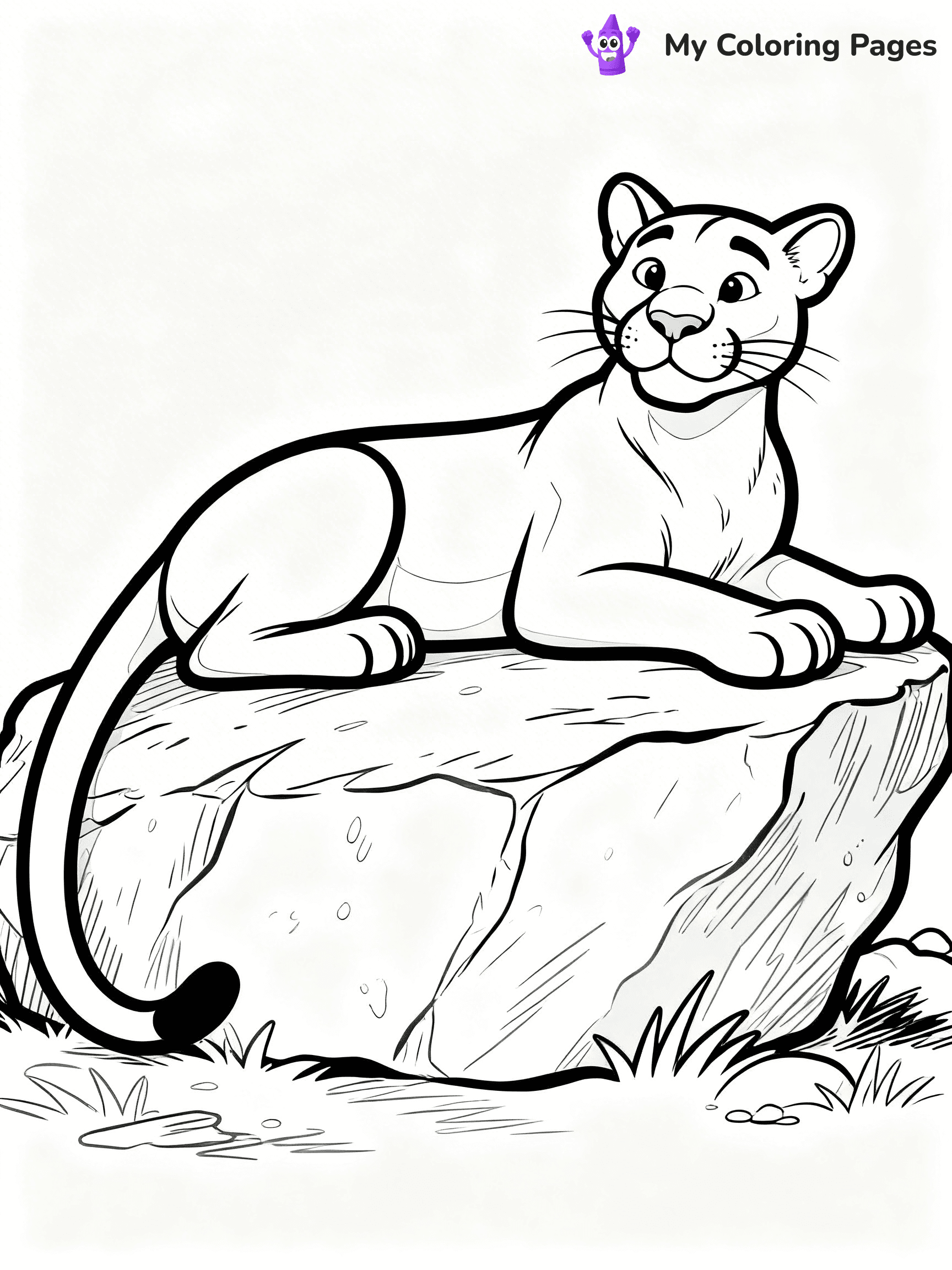 Puma Coloring Pages - 24