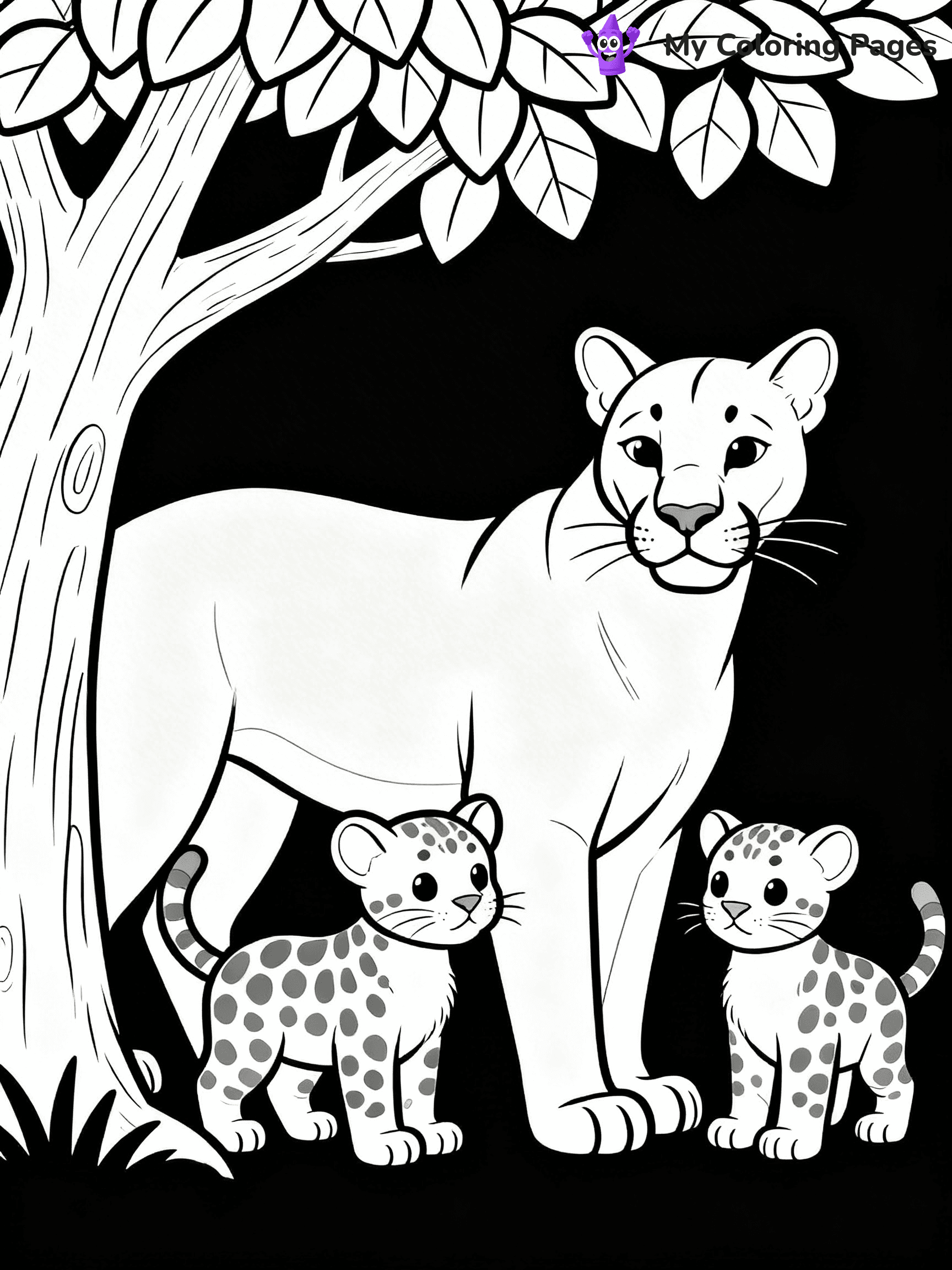 Puma Coloring Pages - 20