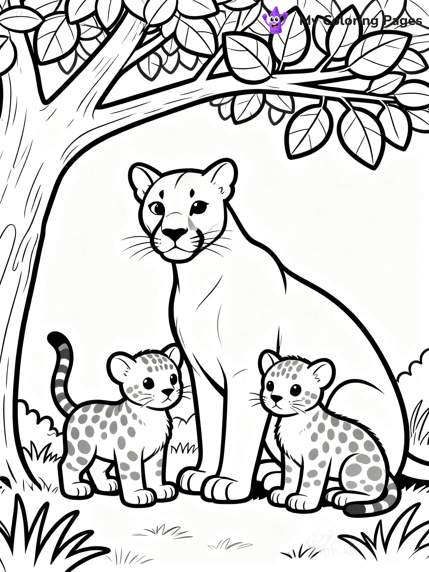 Puma Coloring Pages - 19