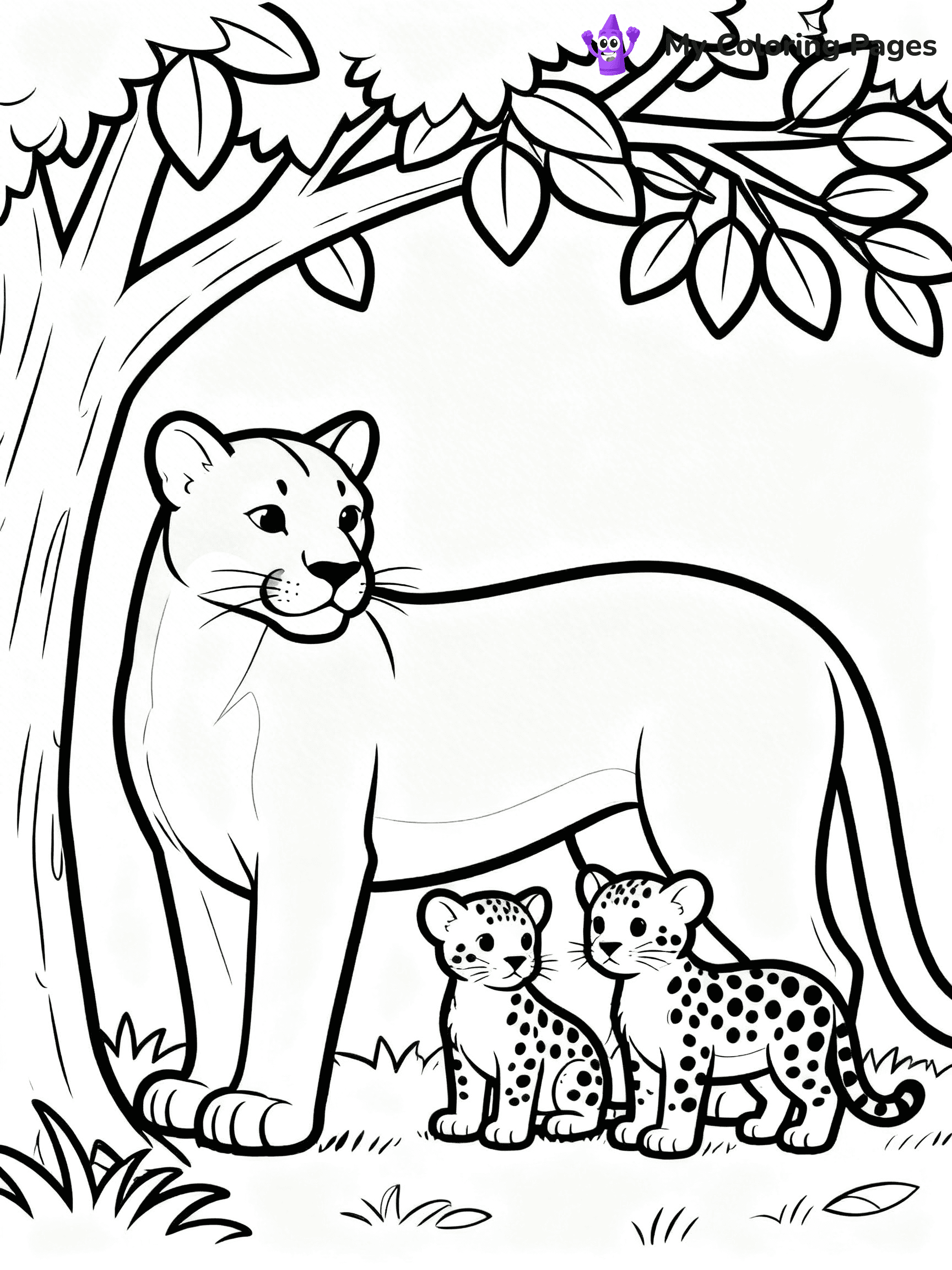 Puma Coloring Pages - 18