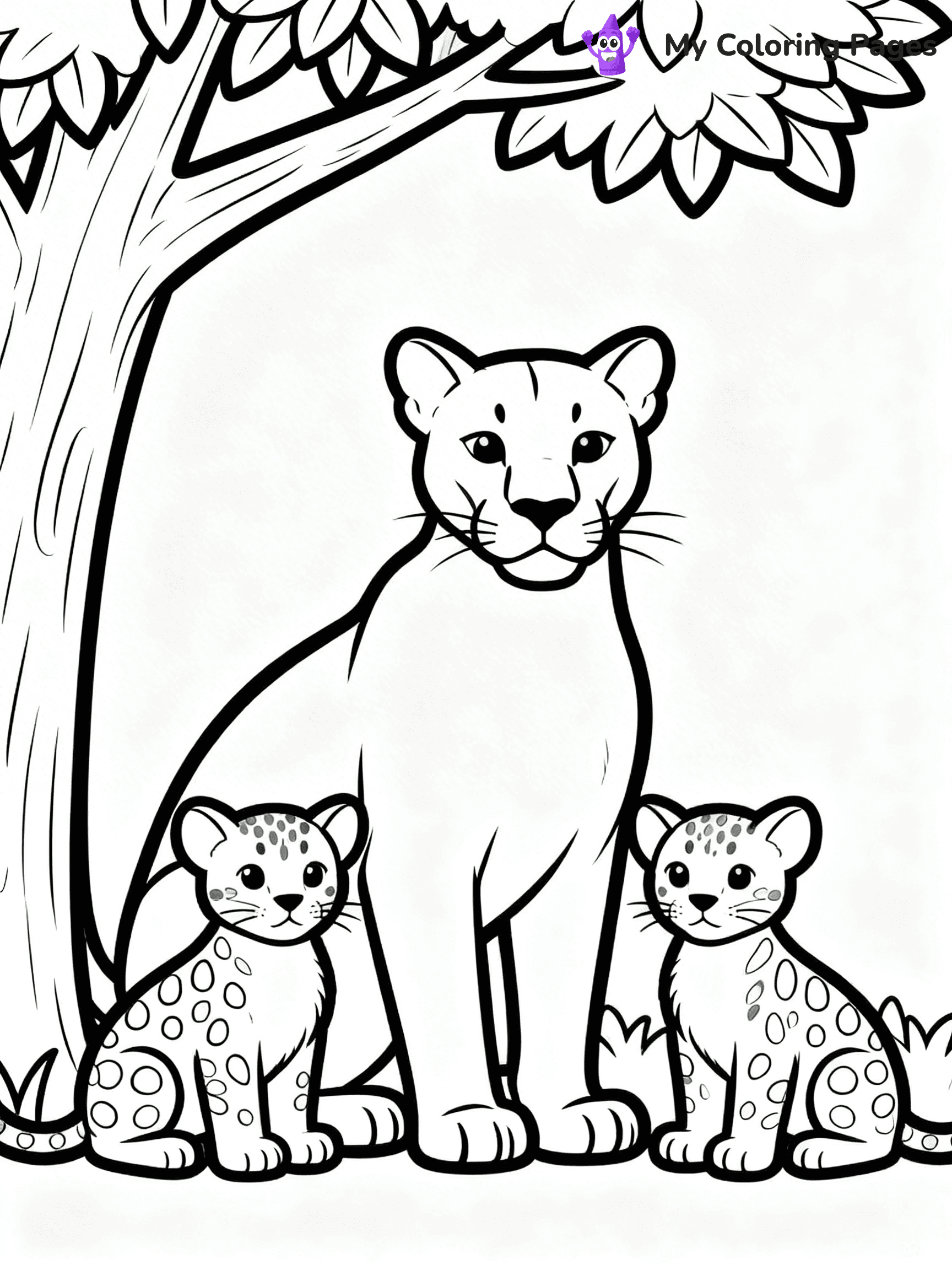 Puma Coloring Pages - 16