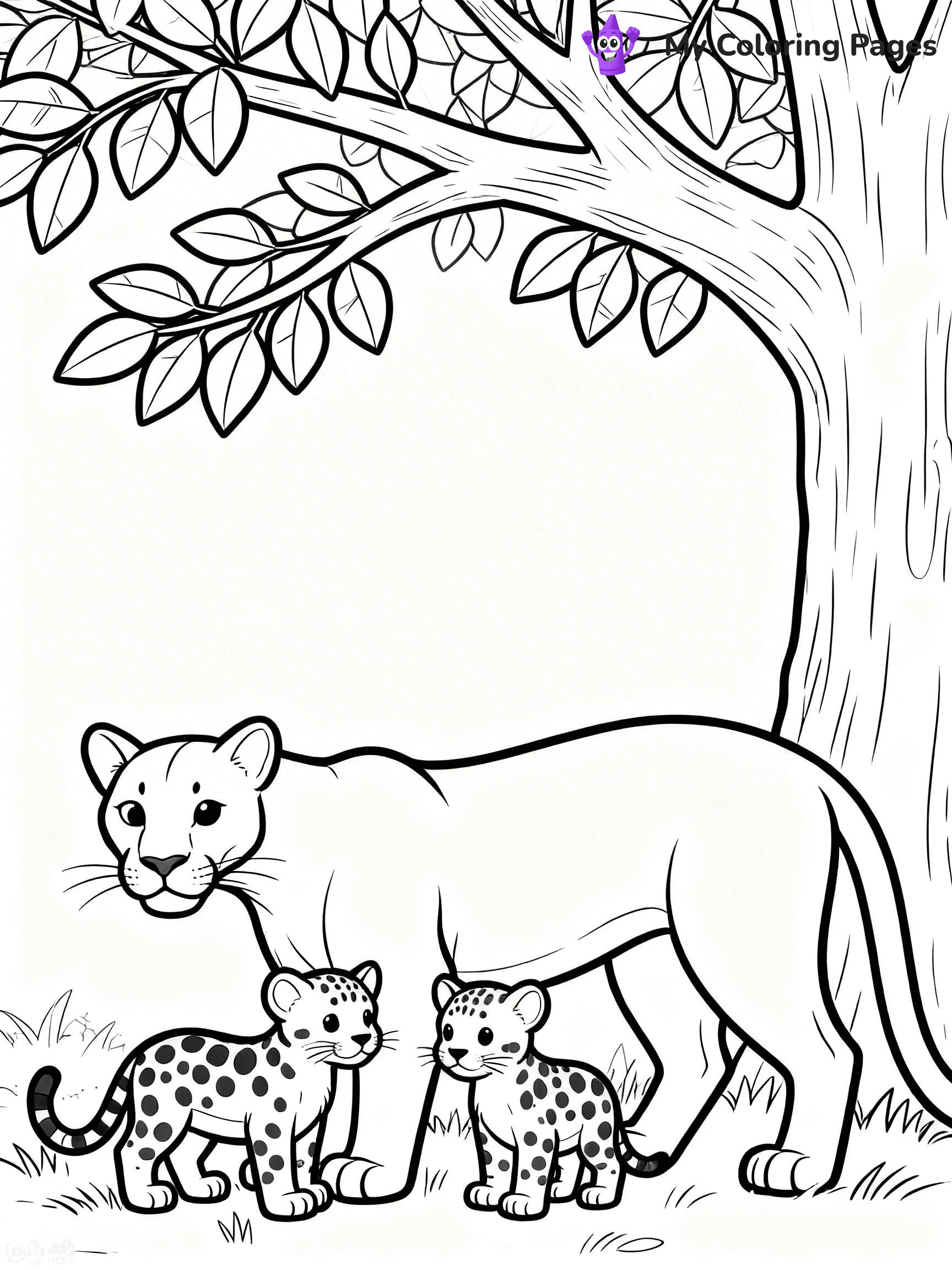 Puma Coloring Pages - 15