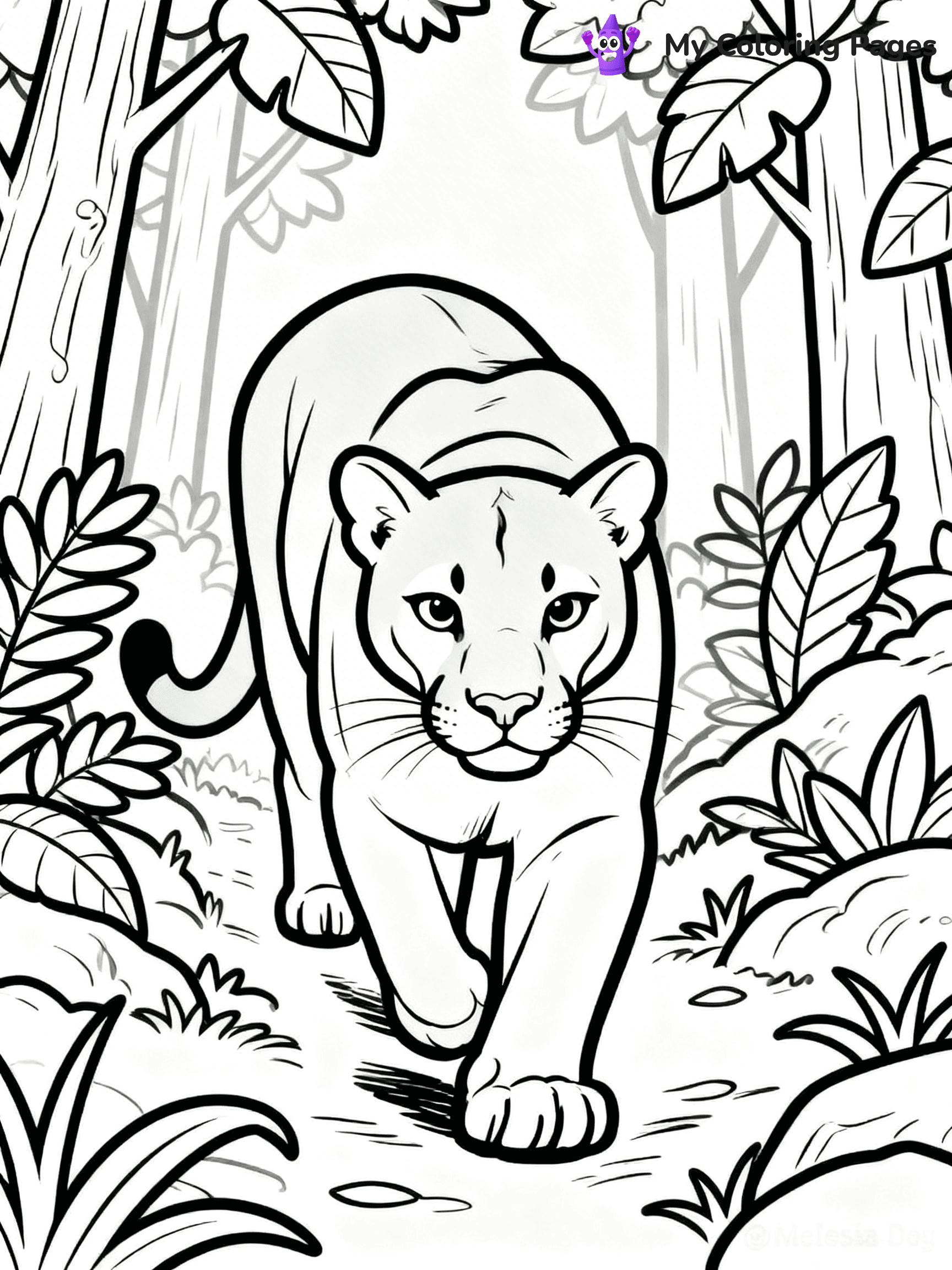 Puma Coloring Pages - 13