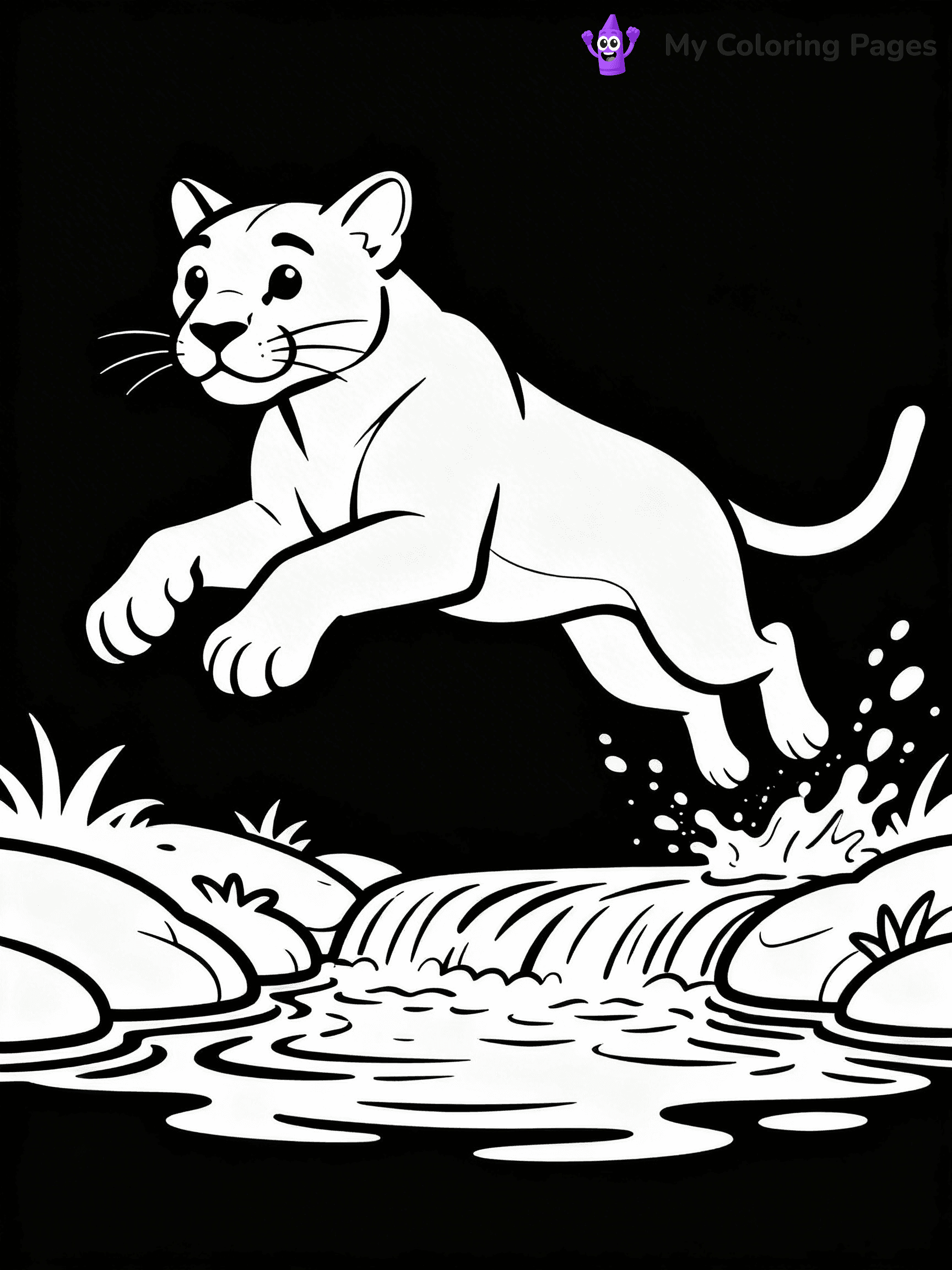 Puma Coloring Pages - 6