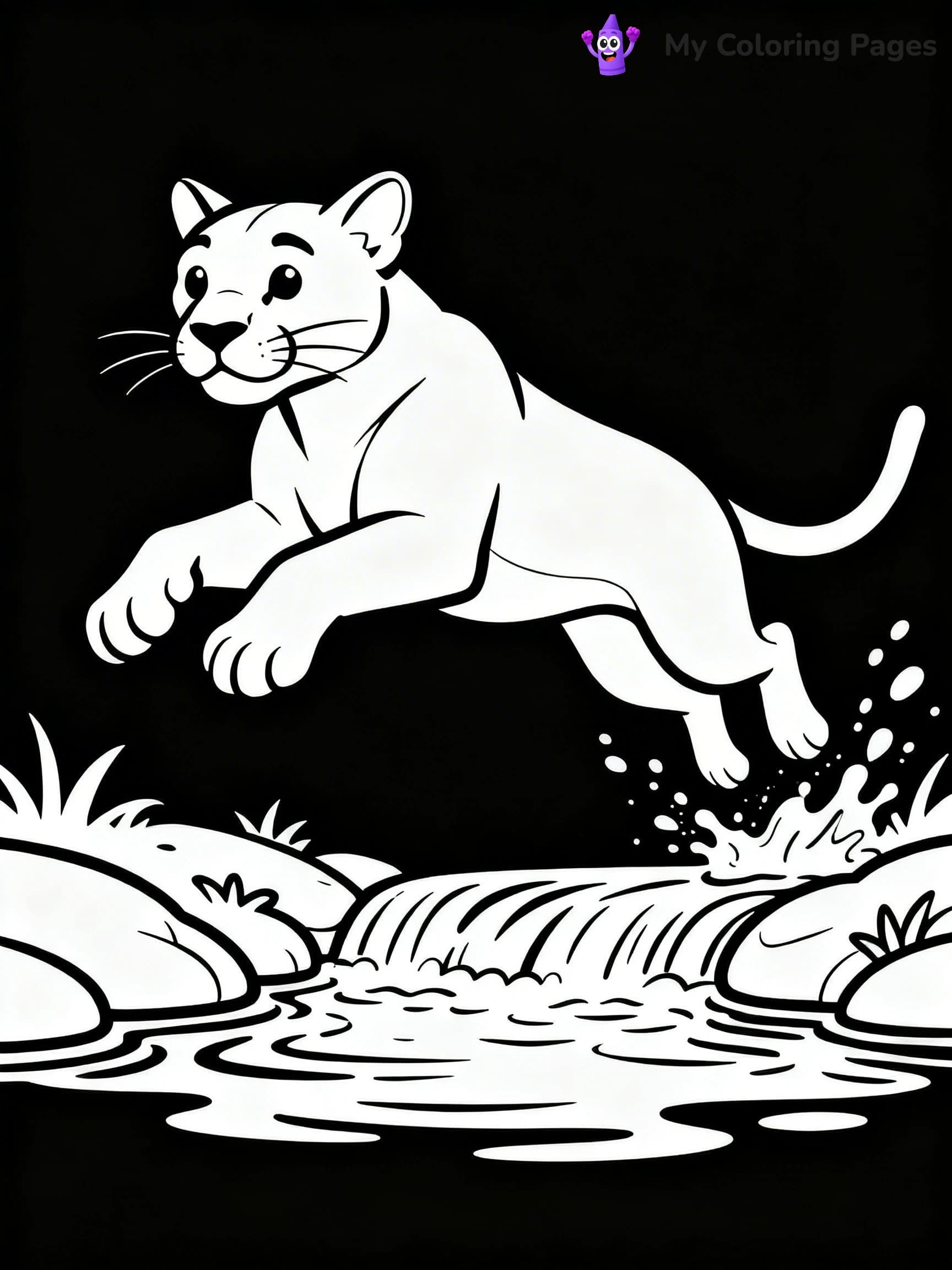 Puma Coloring Pages - 6