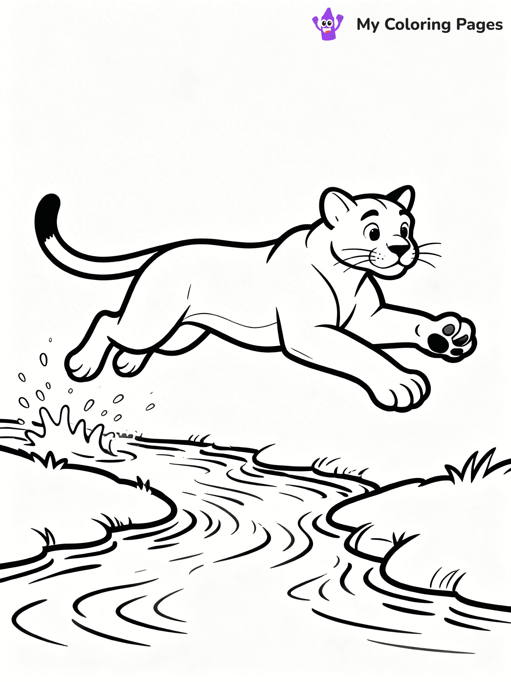 Puma Coloring Pages - 5