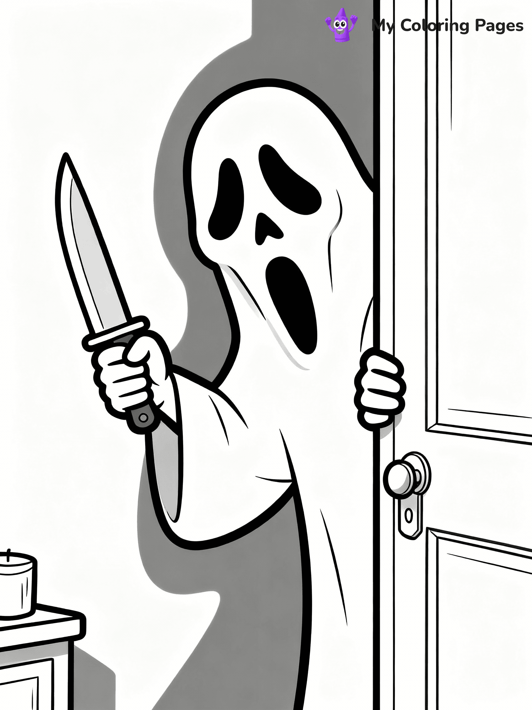Scream Coloring Pages - 24