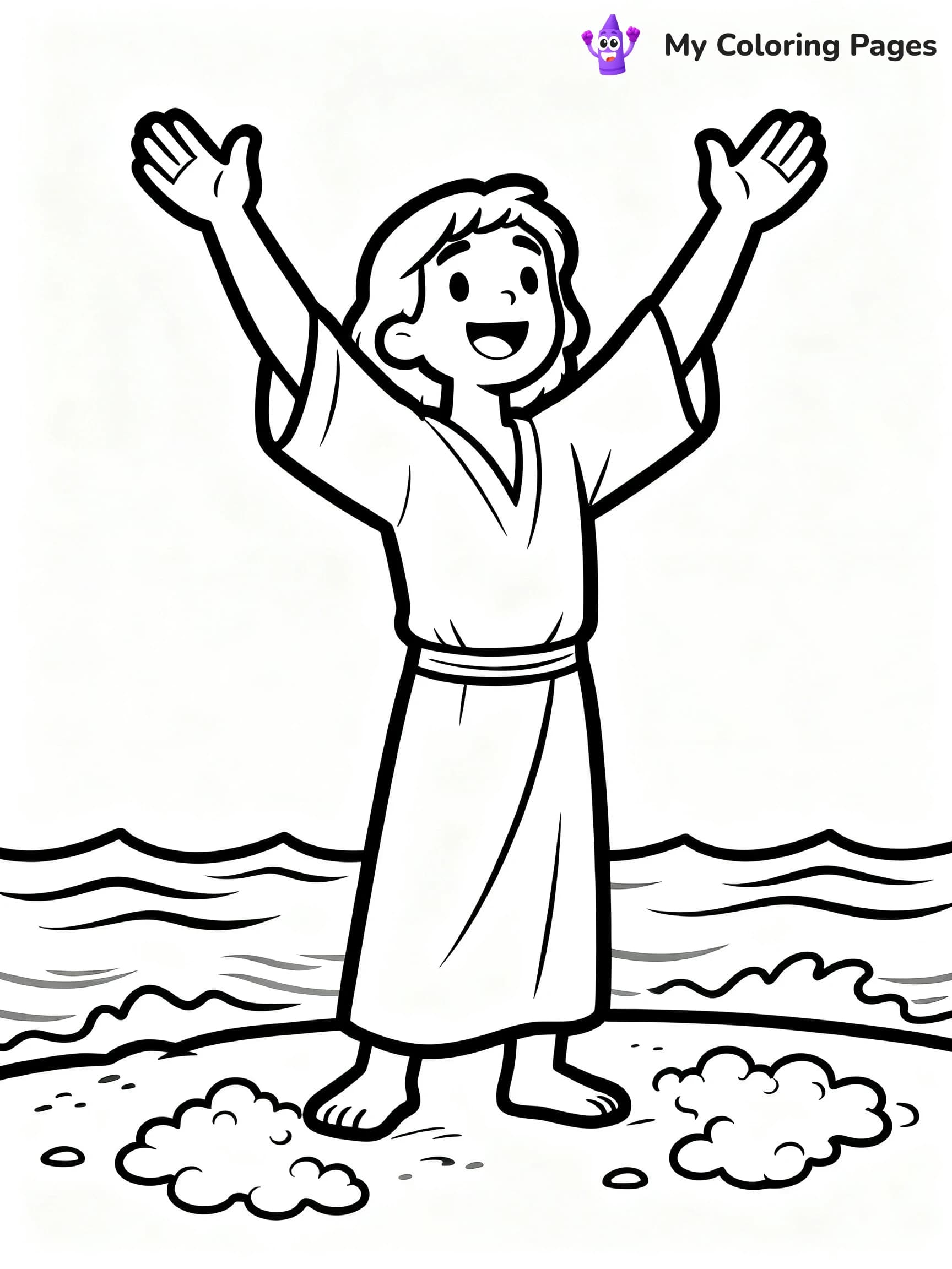 Jonah And The Whale Coloring Pages - 20