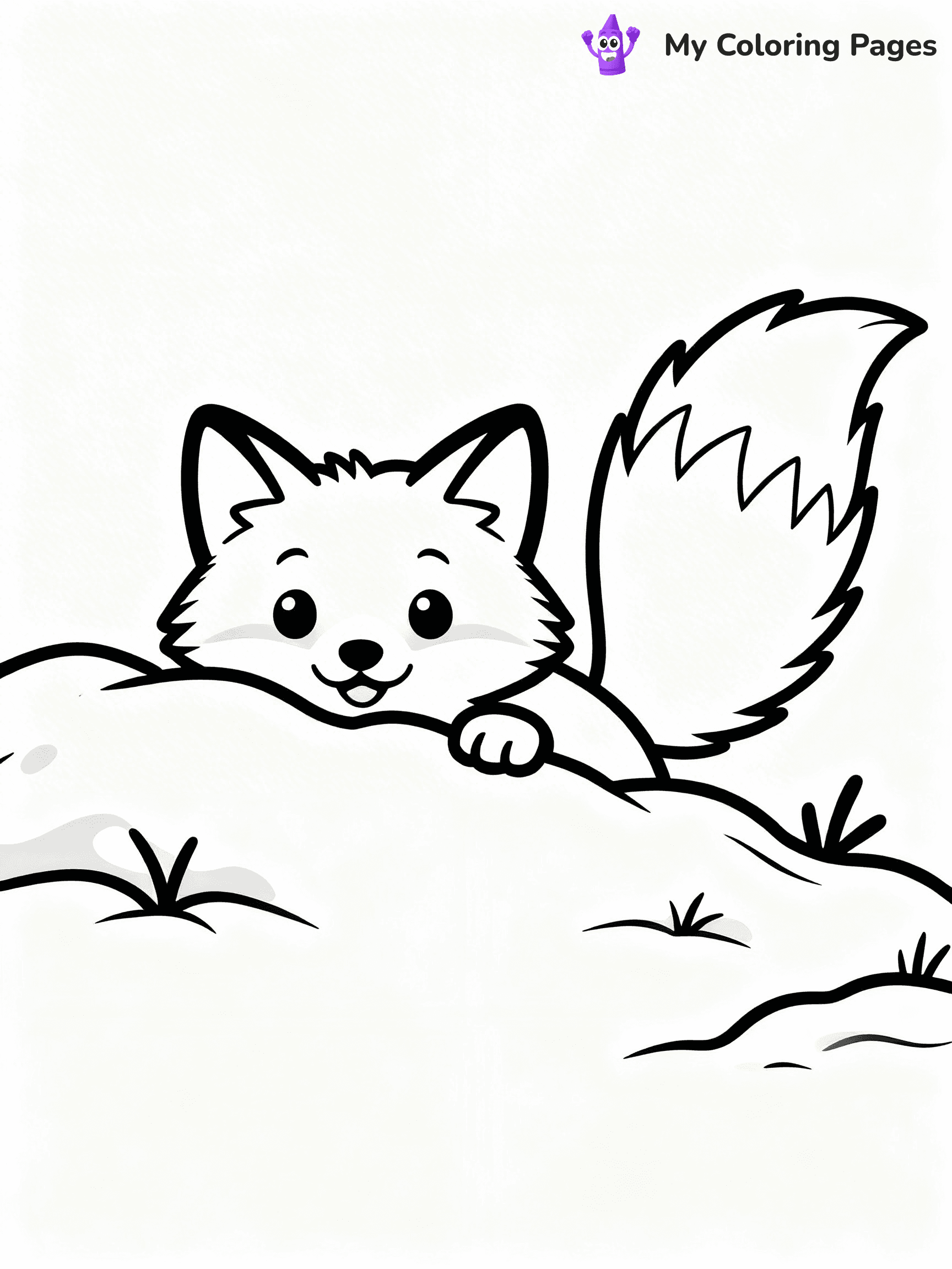 Igloo Coloring Pages - 24