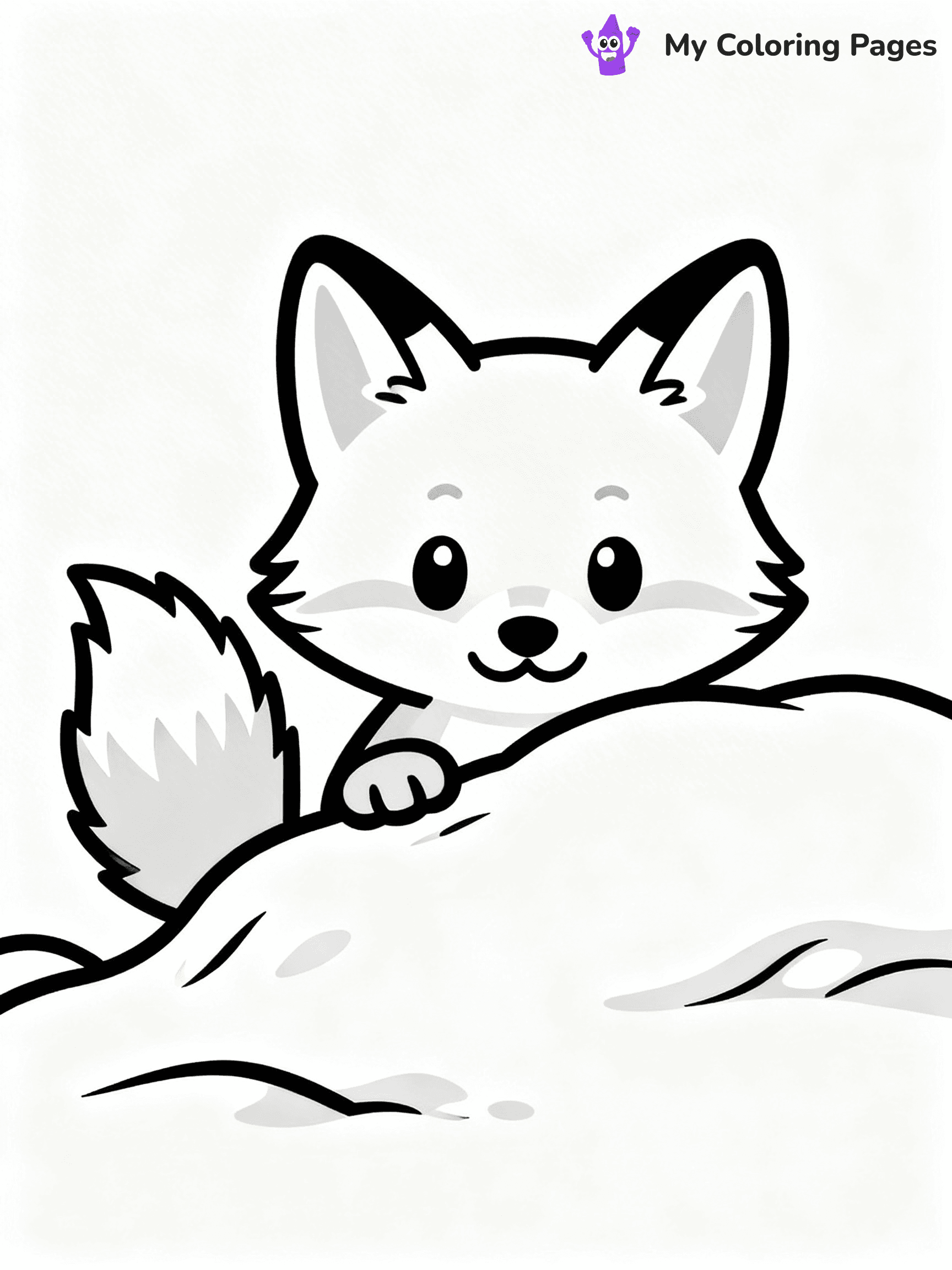 Igloo Coloring Pages - 23
