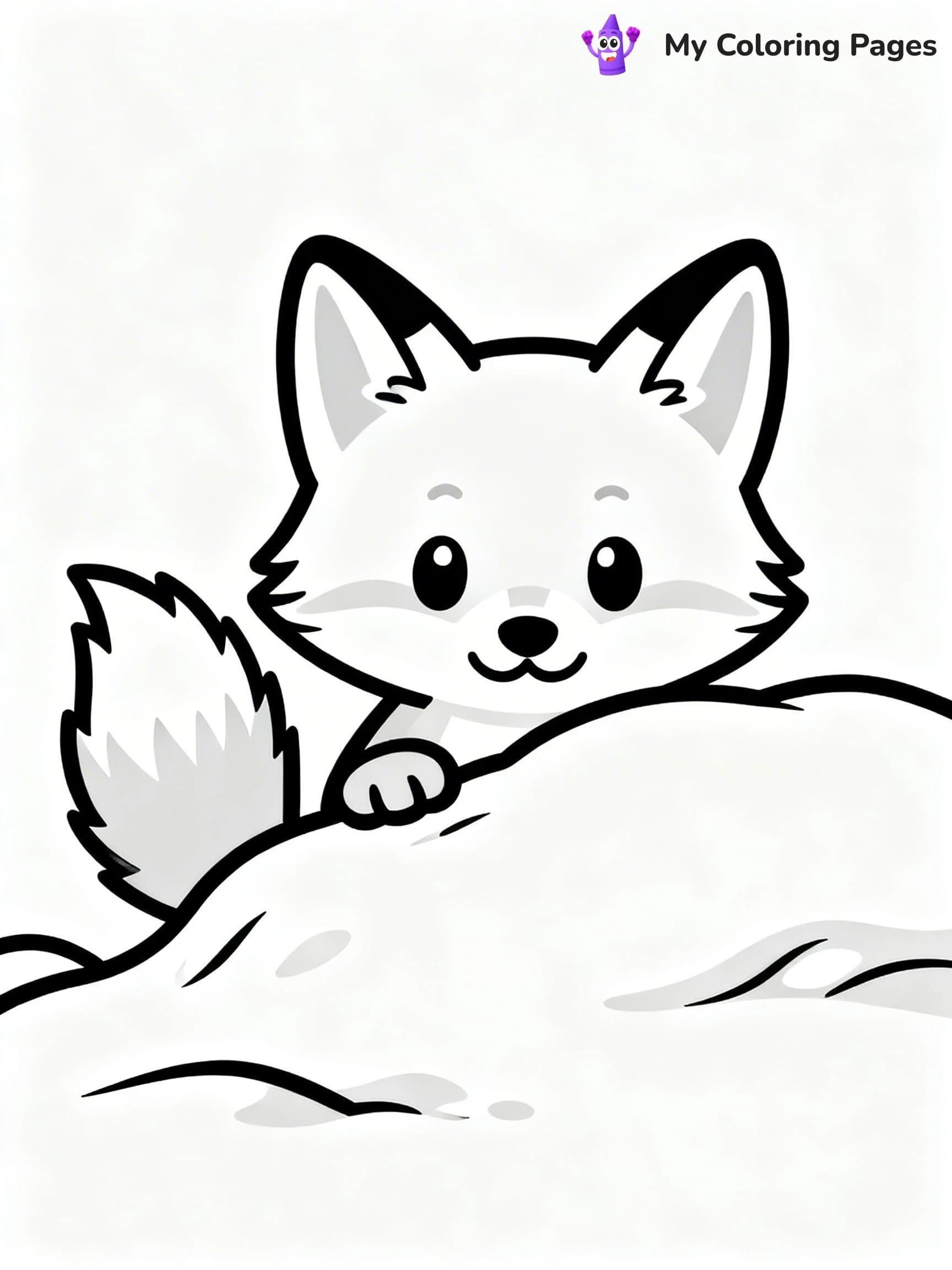 Igloo Coloring Pages - 23