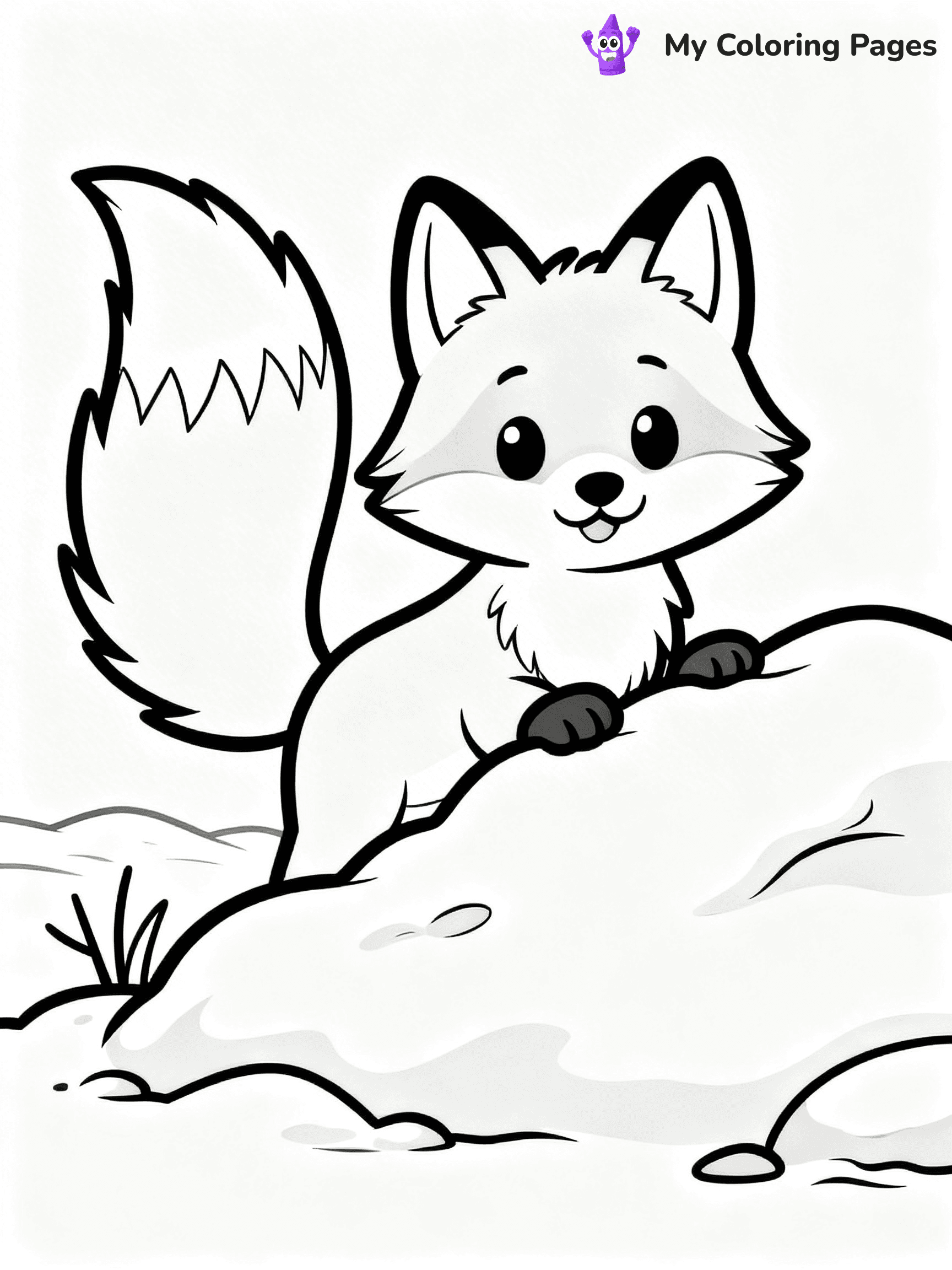 Igloo Coloring Pages - 22