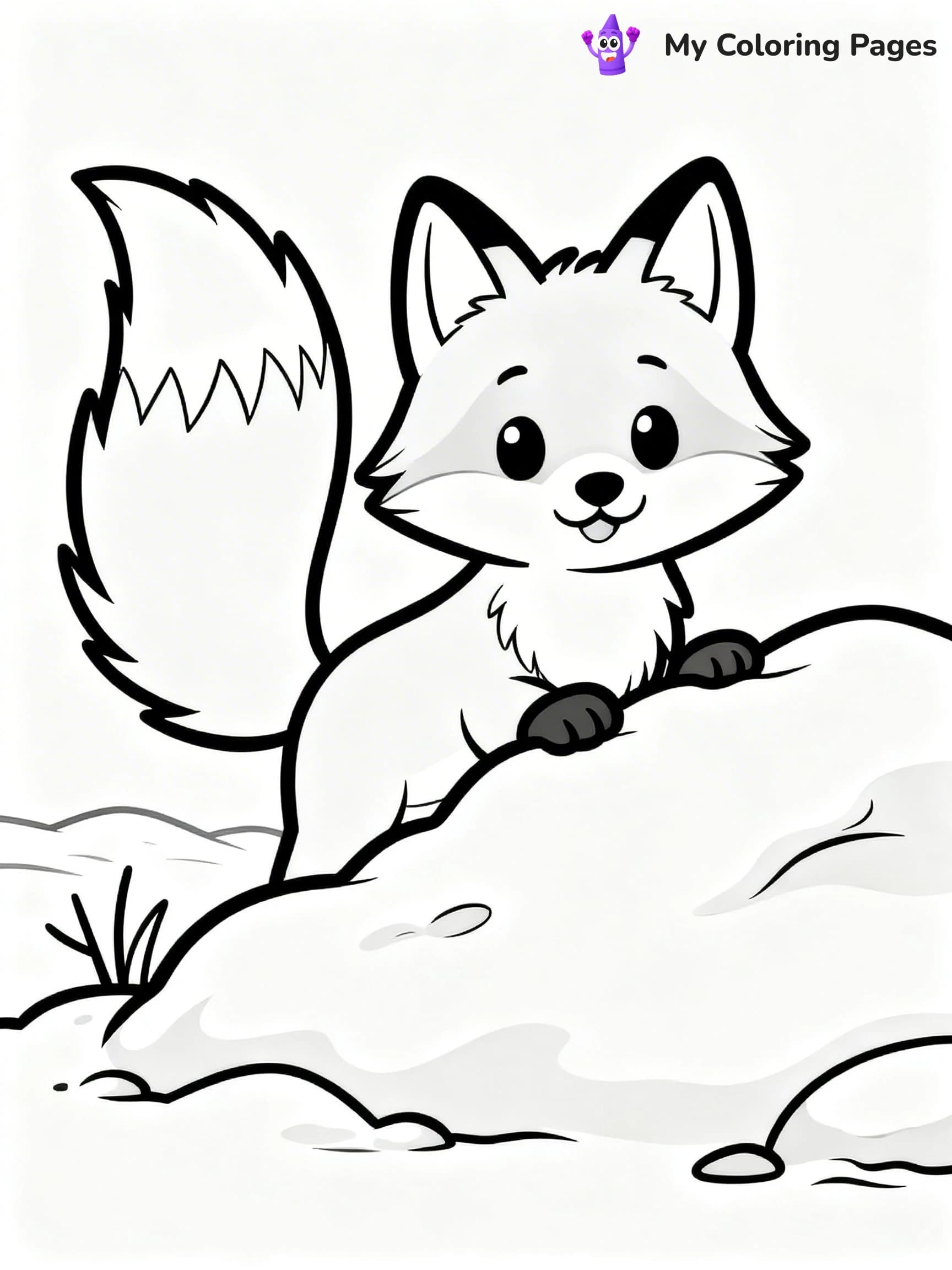 Igloo Coloring Pages - 22