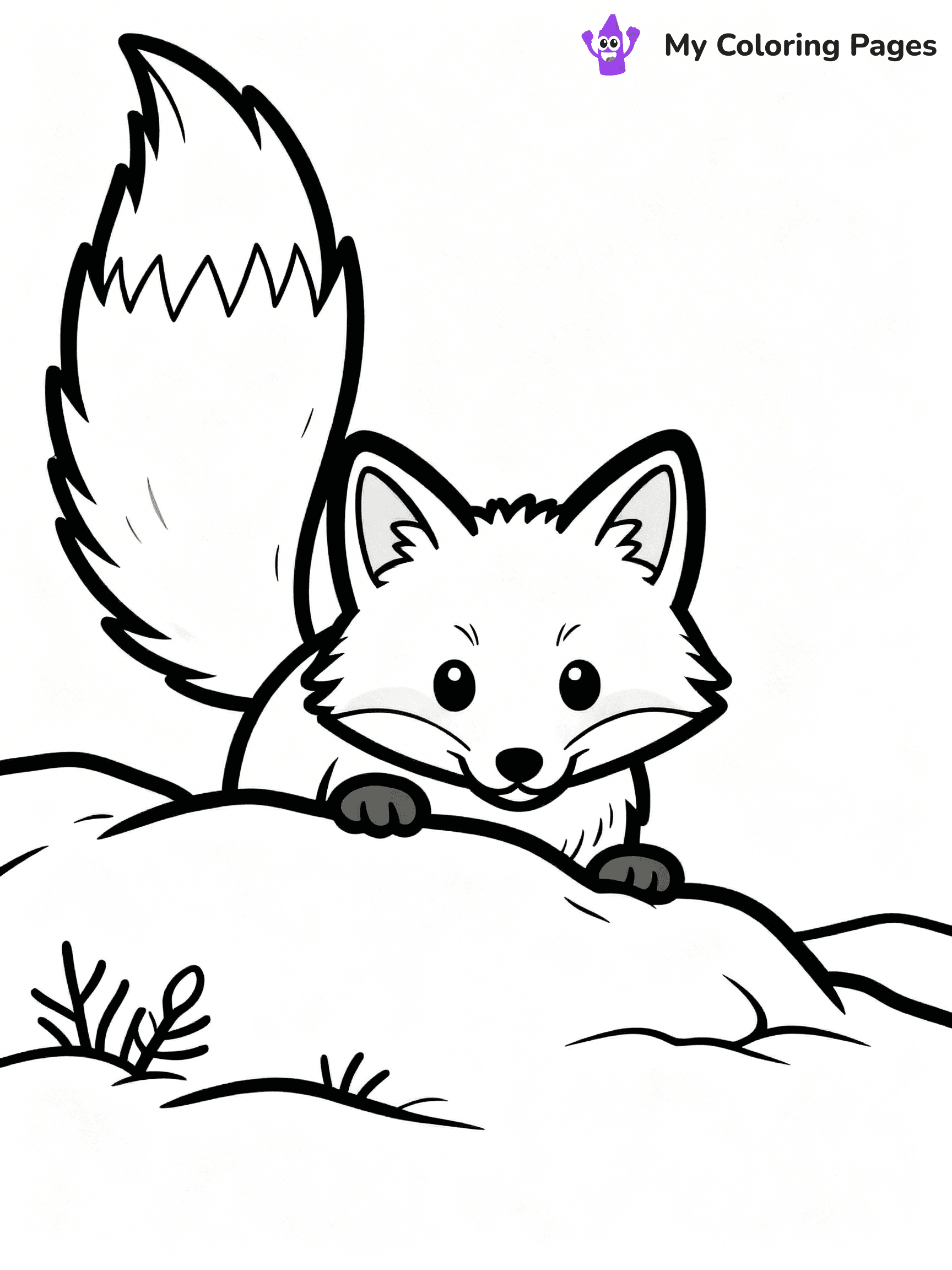 Igloo Coloring Pages - 21