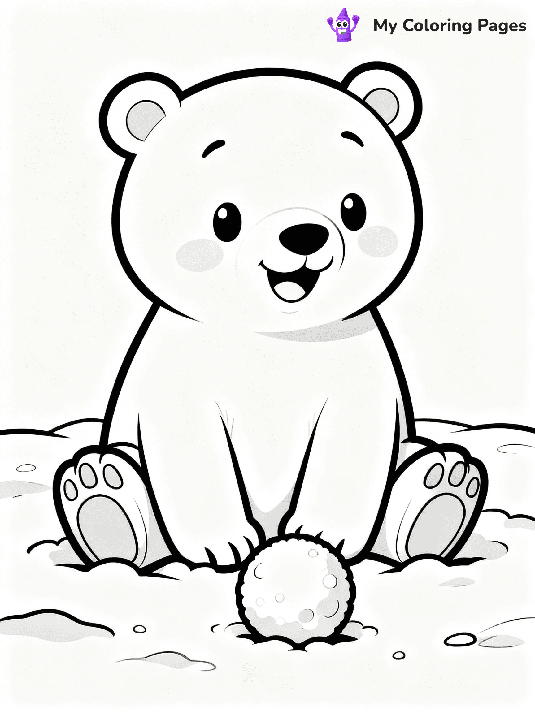 Igloo Coloring Pages - 7
