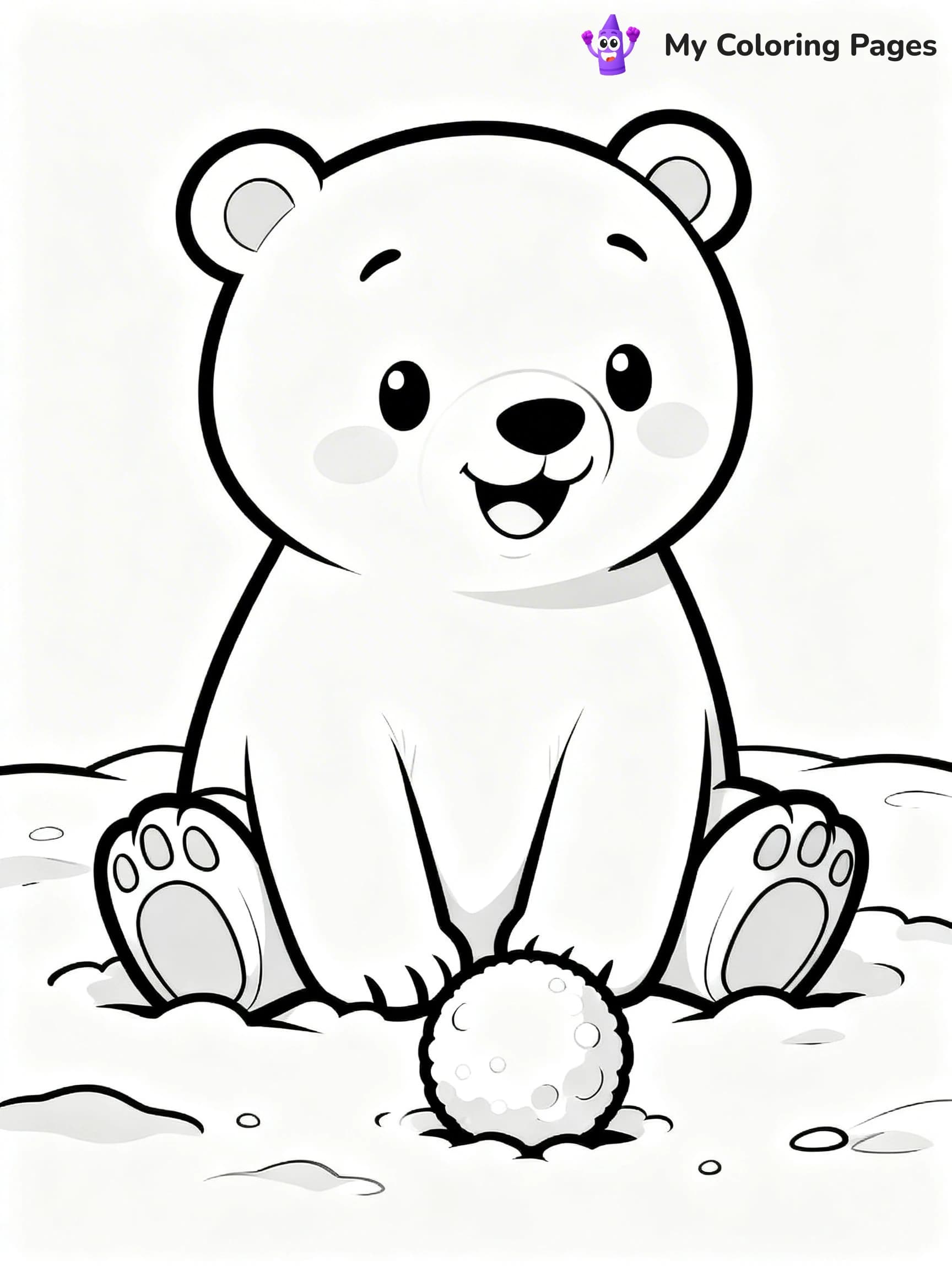 Igloo Coloring Pages - 7