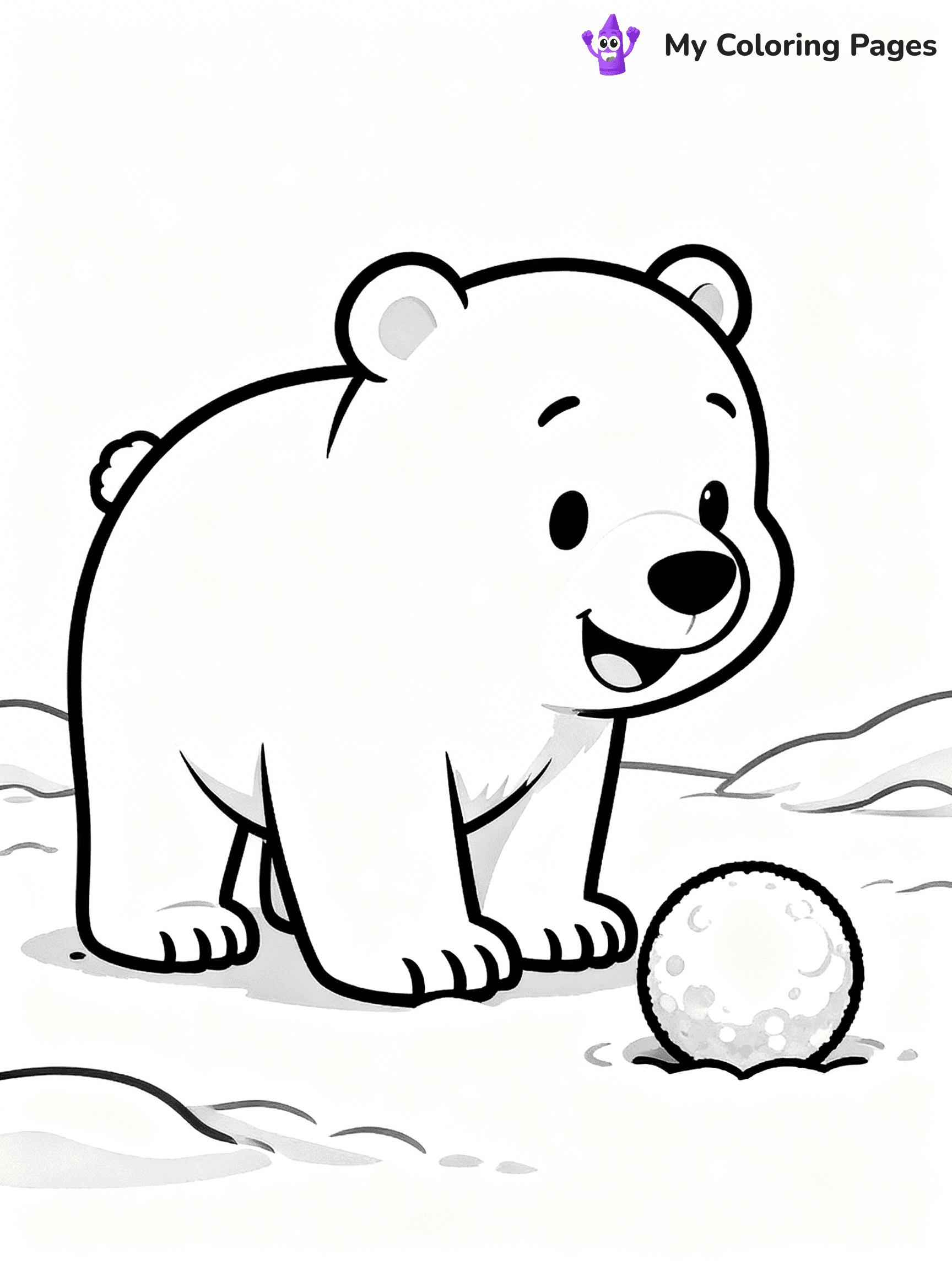 Igloo Coloring Pages - 6