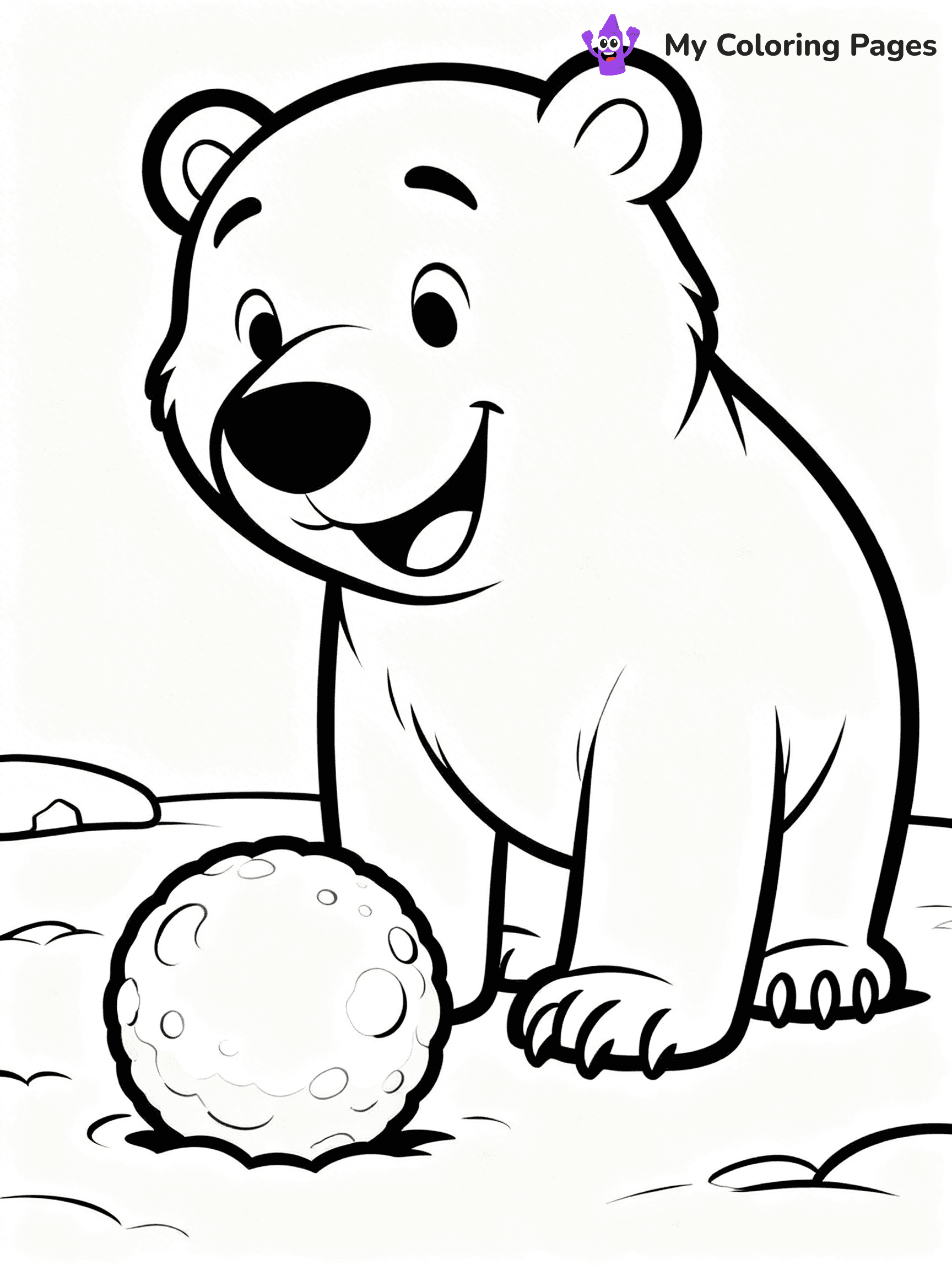 Igloo Coloring Pages - 4