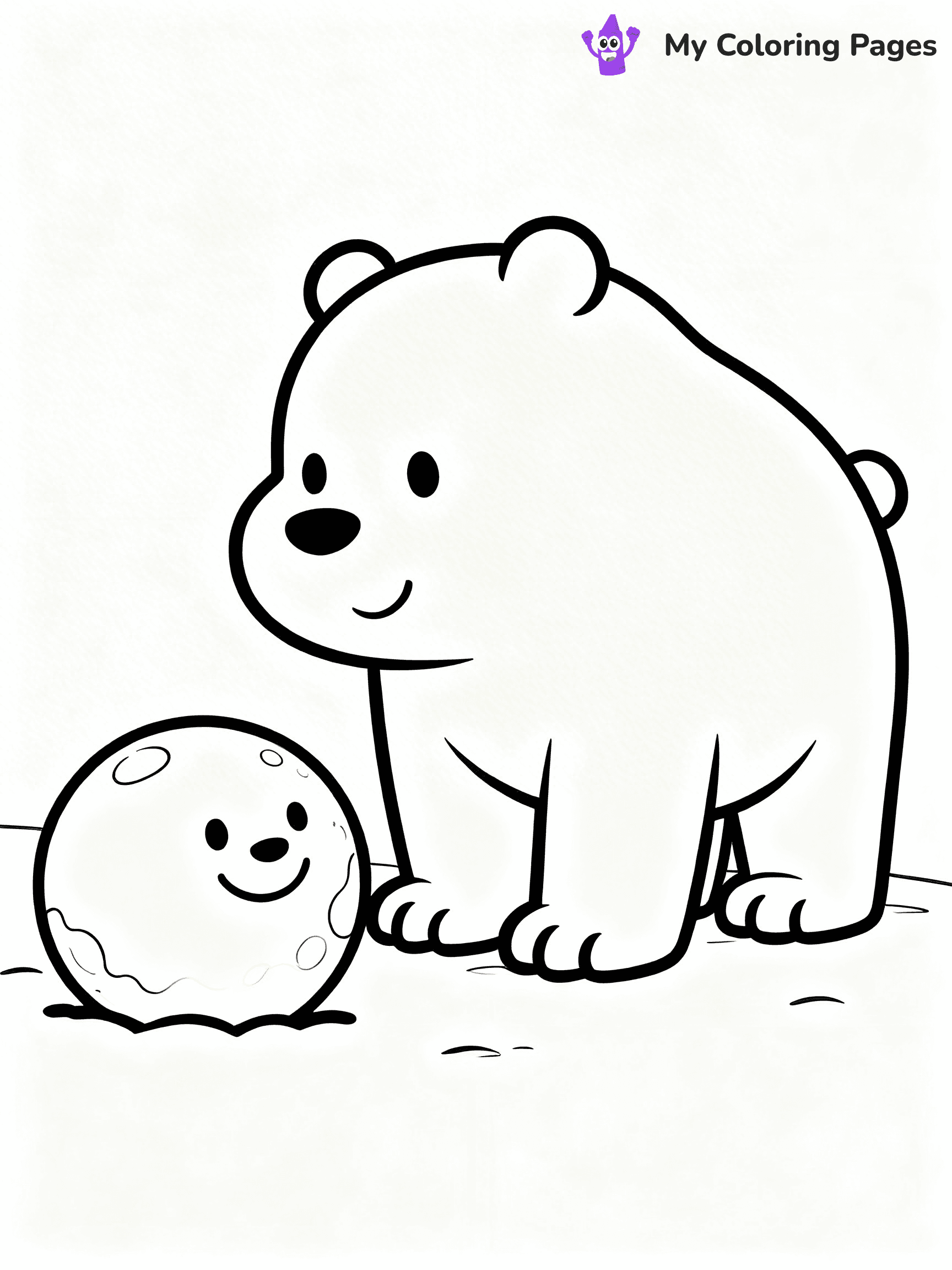 Igloo Coloring Pages - 3