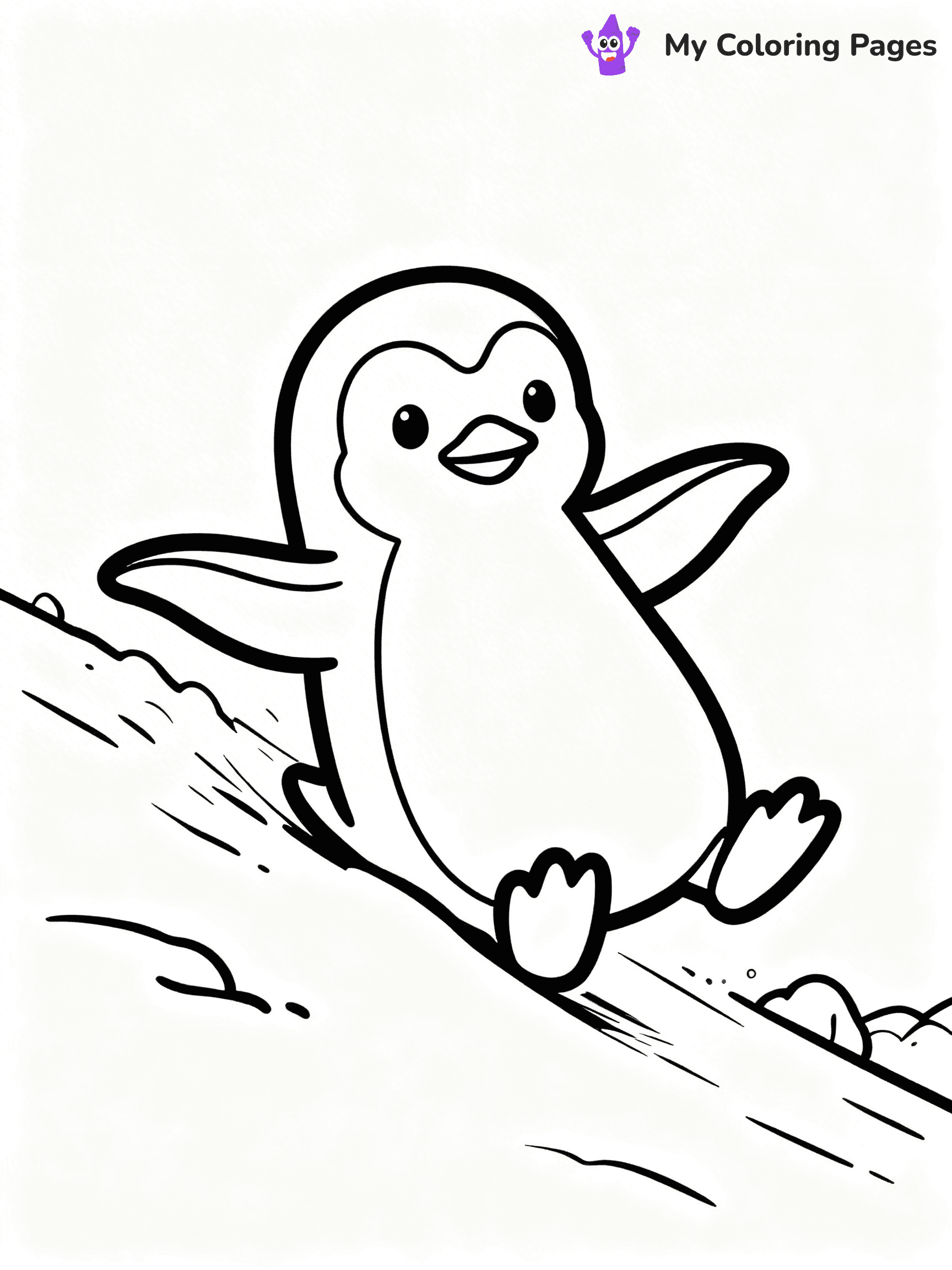 Igloo Coloring Pages - 1