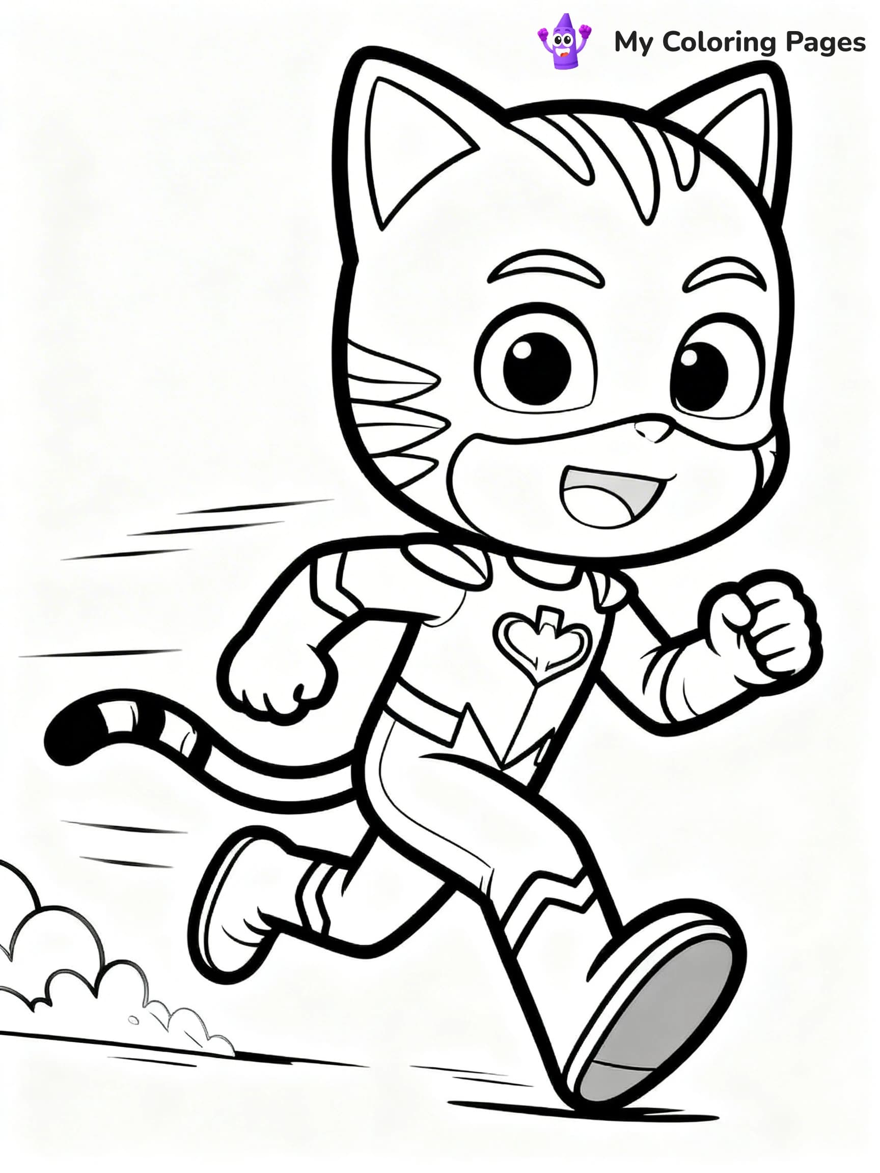 Catboy Coloring Pages - 18