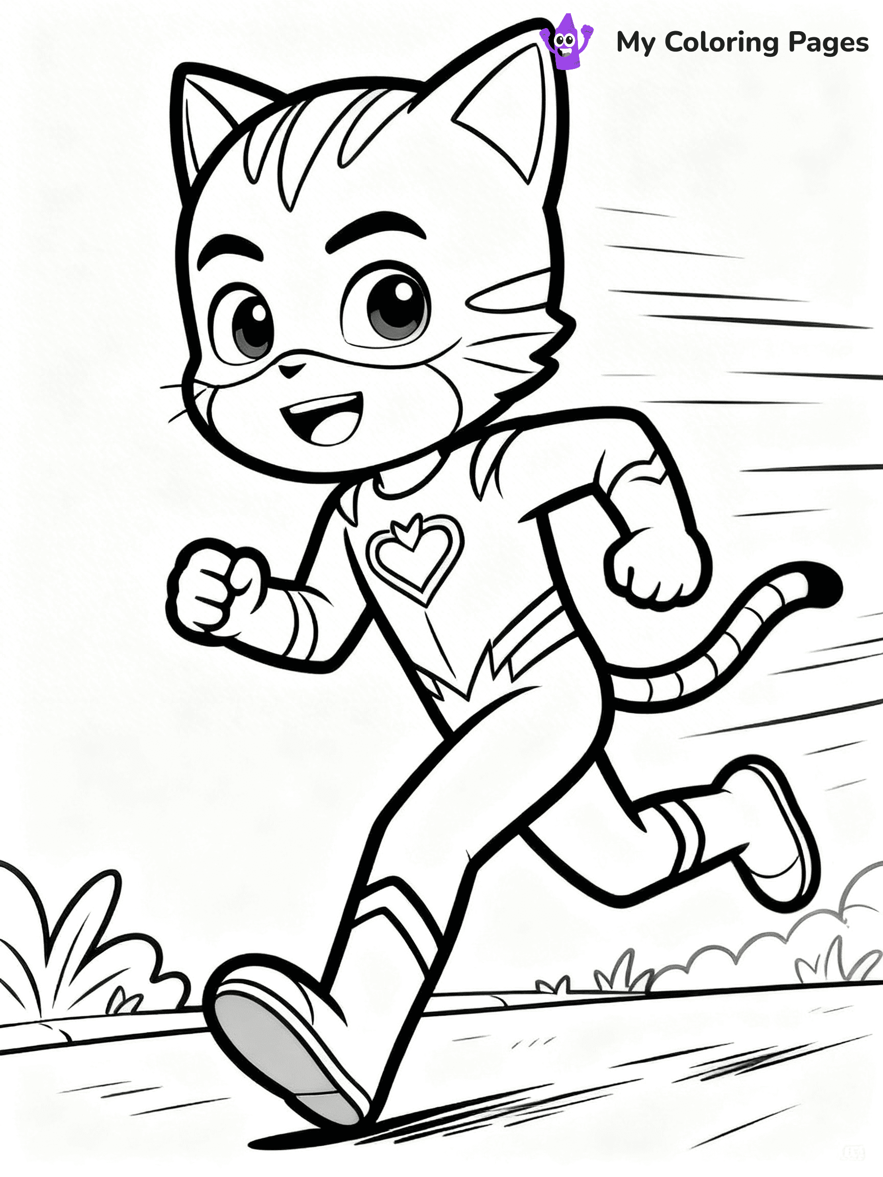 Catboy Coloring Pages - 17