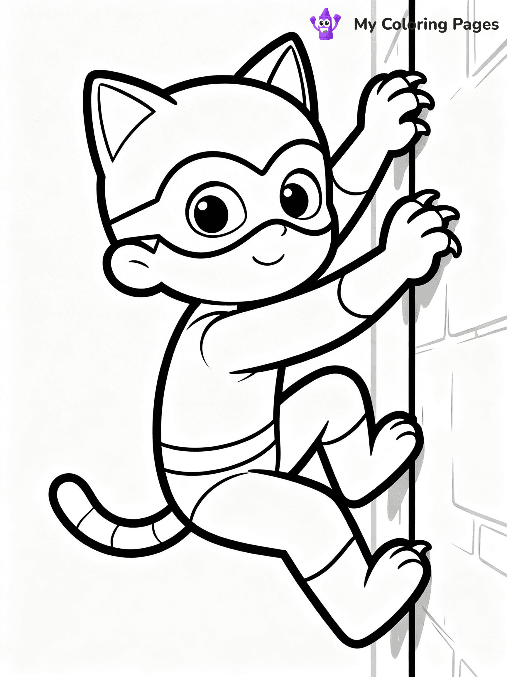 Catboy Coloring Pages - 15