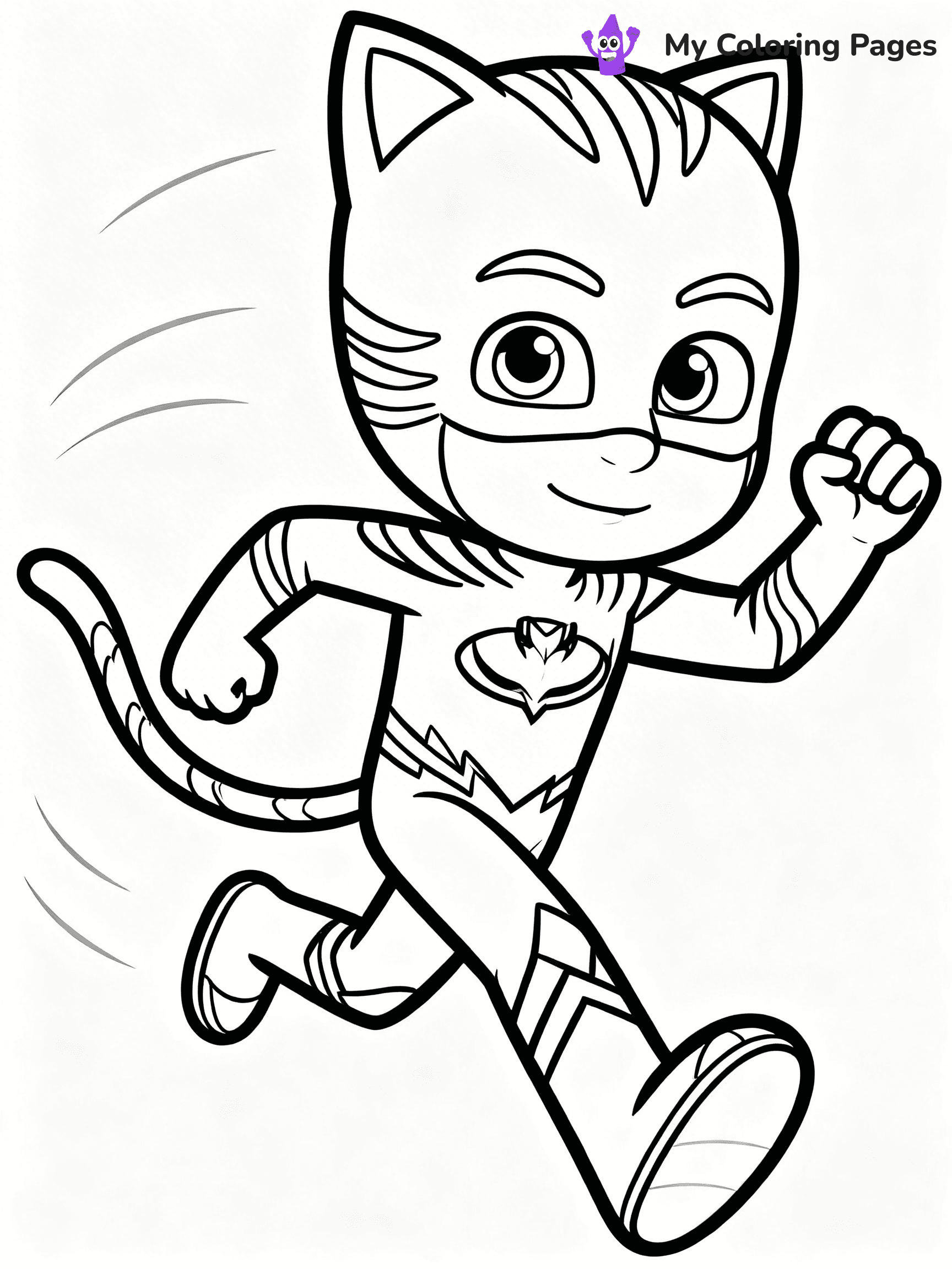 Catboy Coloring Pages - 12