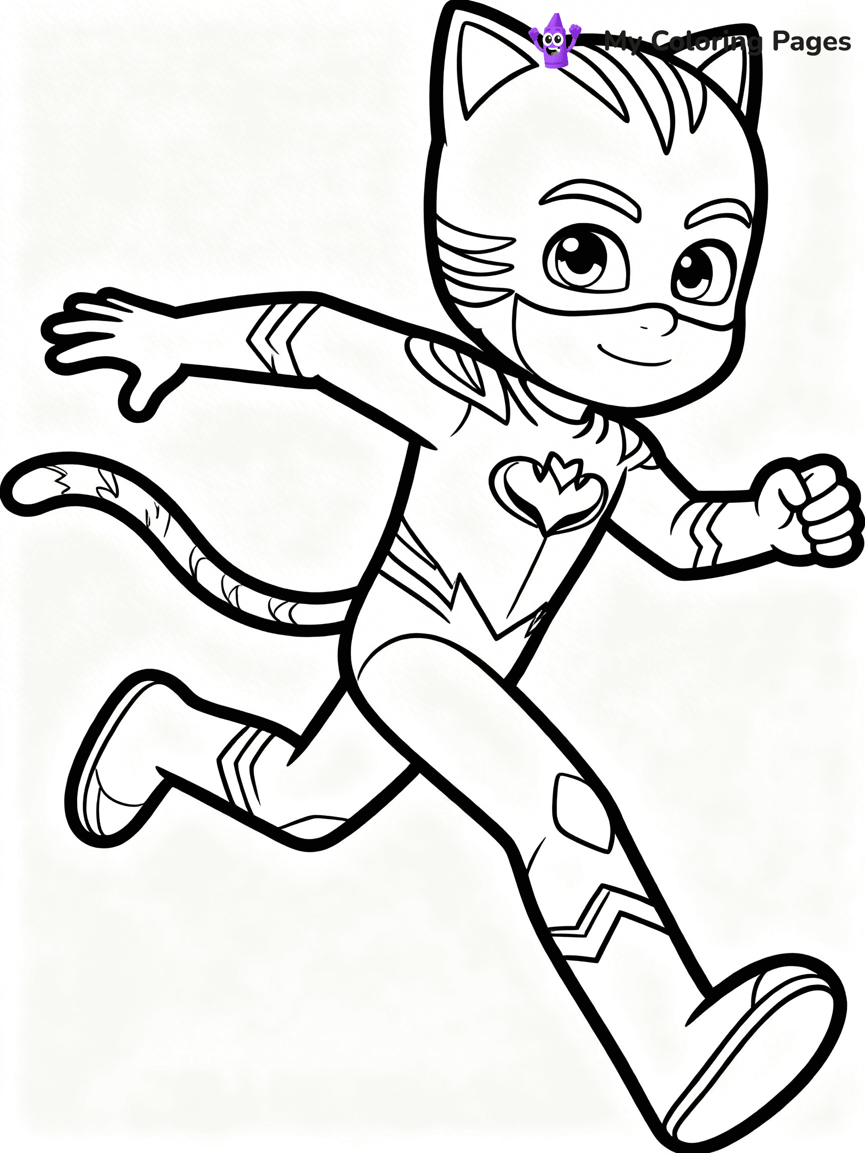 Catboy Coloring Pages - 11