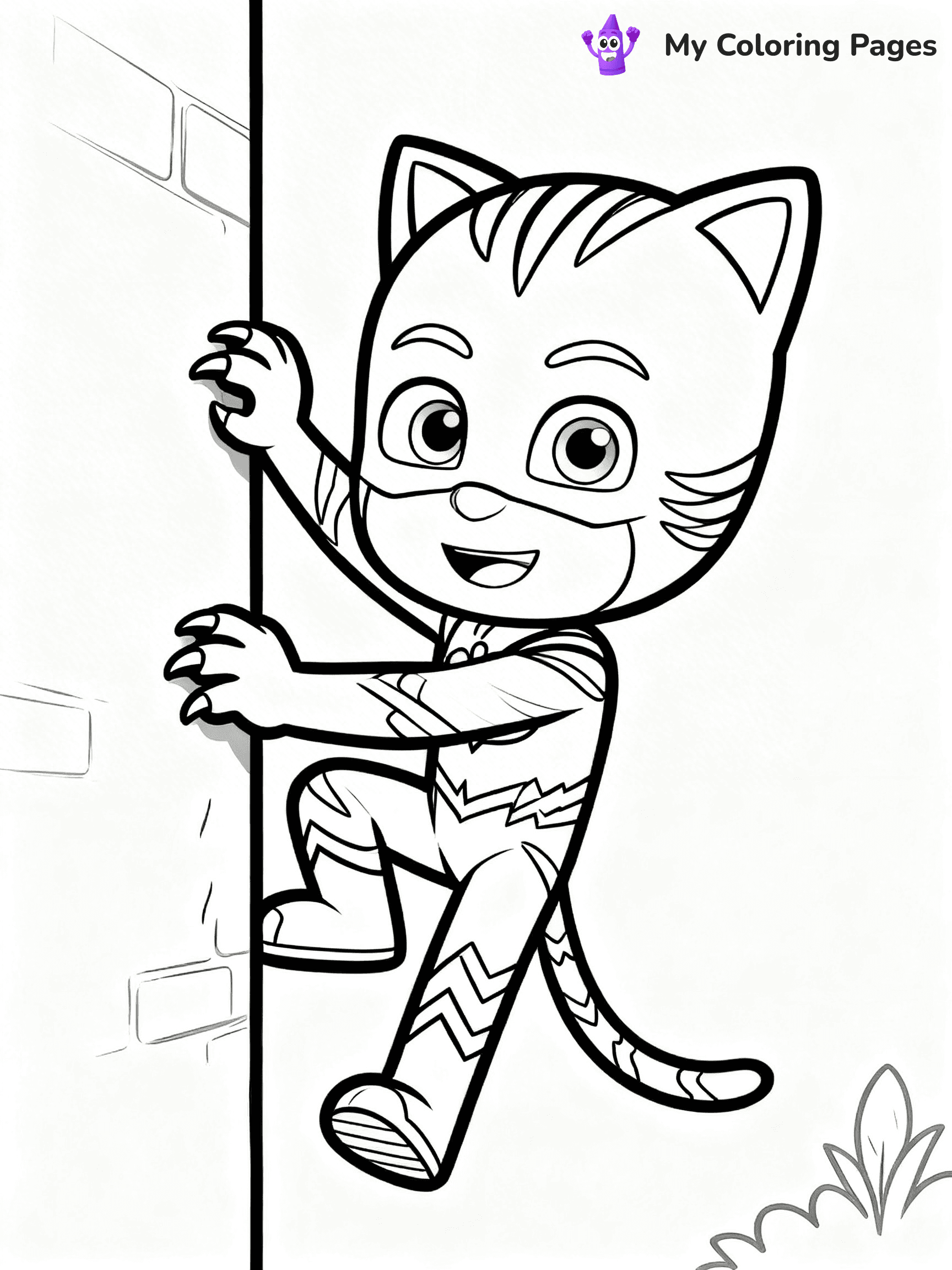 Catboy Coloring Pages - 8