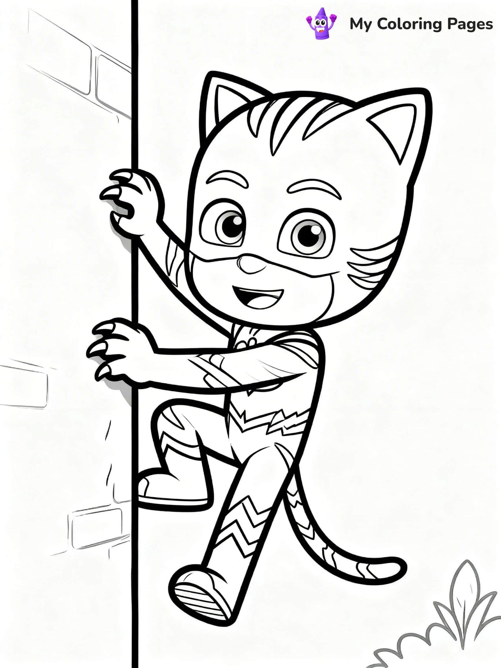 Catboy Coloring Pages - 8