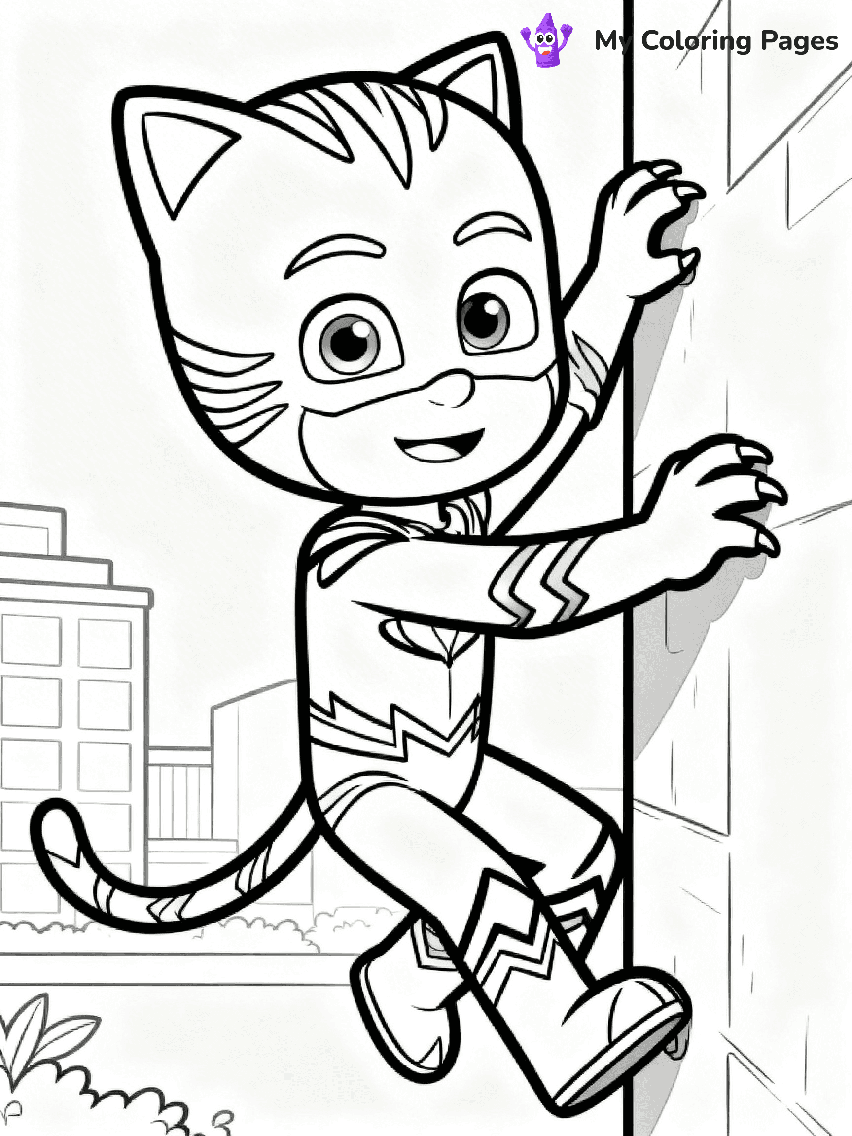 Catboy Coloring Pages - 7