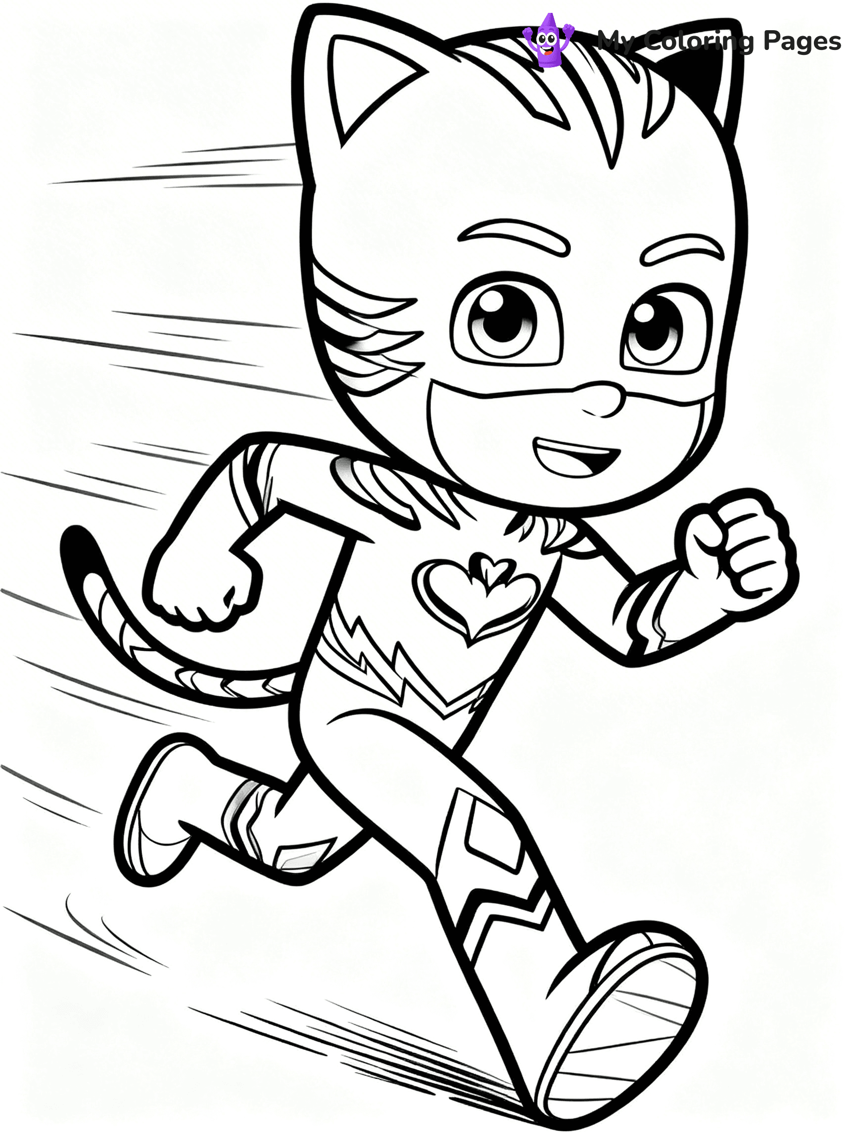 Catboy Coloring Pages - 4