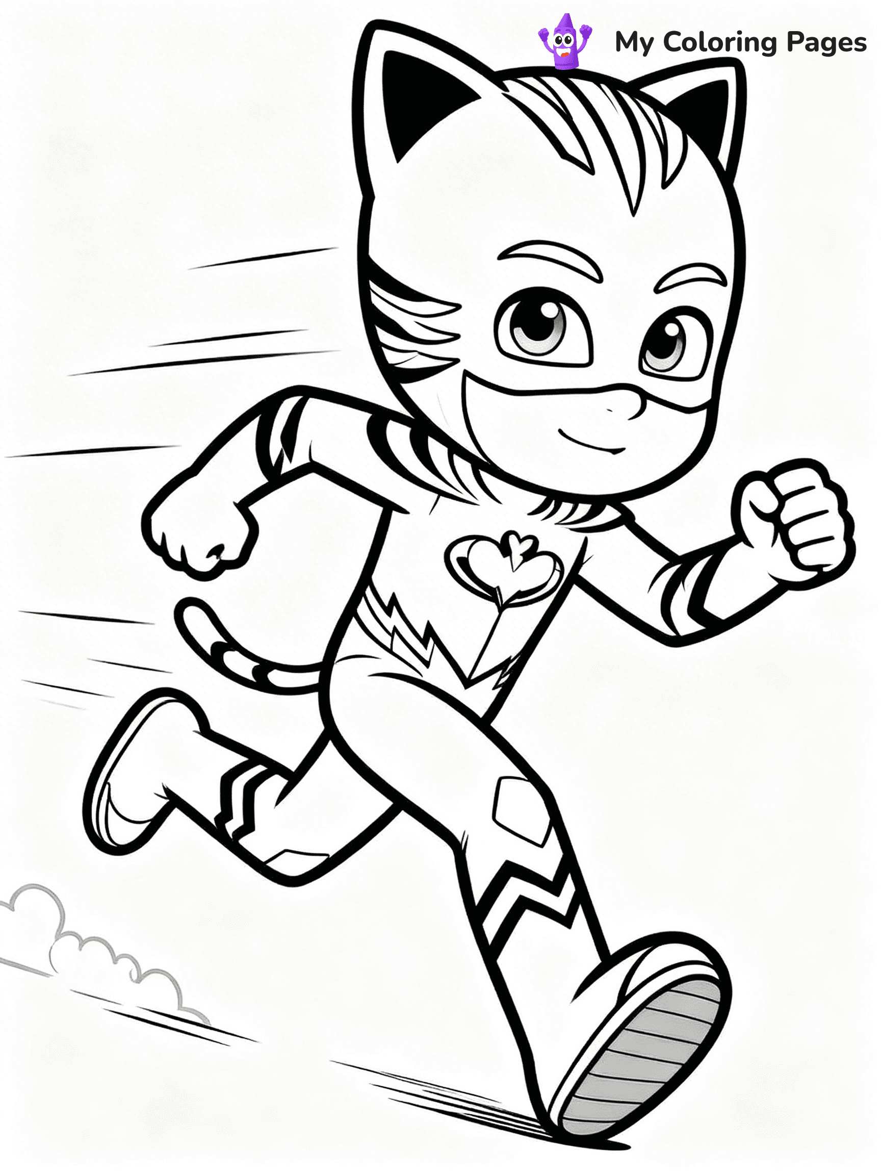 Catboy Coloring Pages - 3