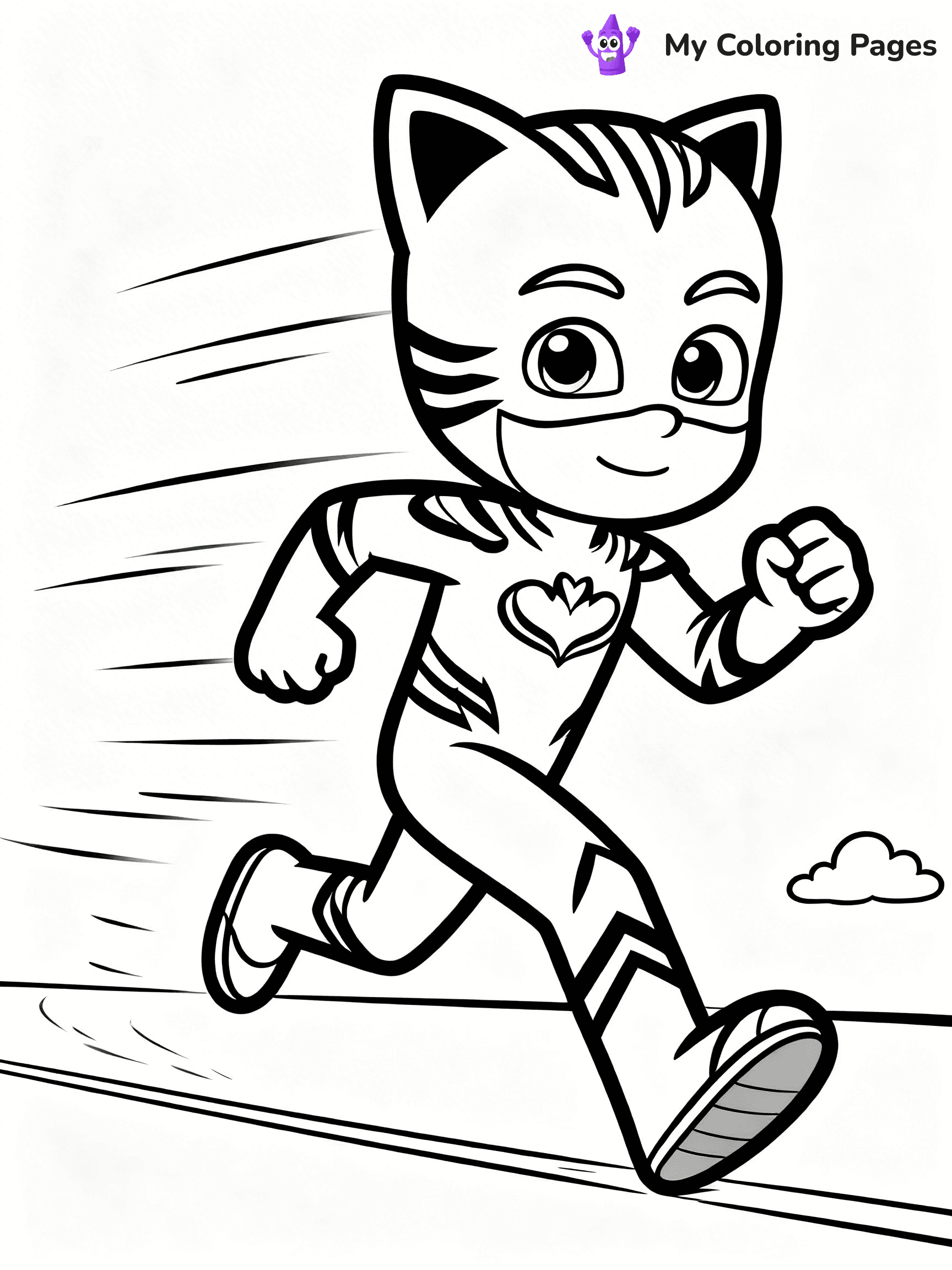Catboy Coloring Pages - 2