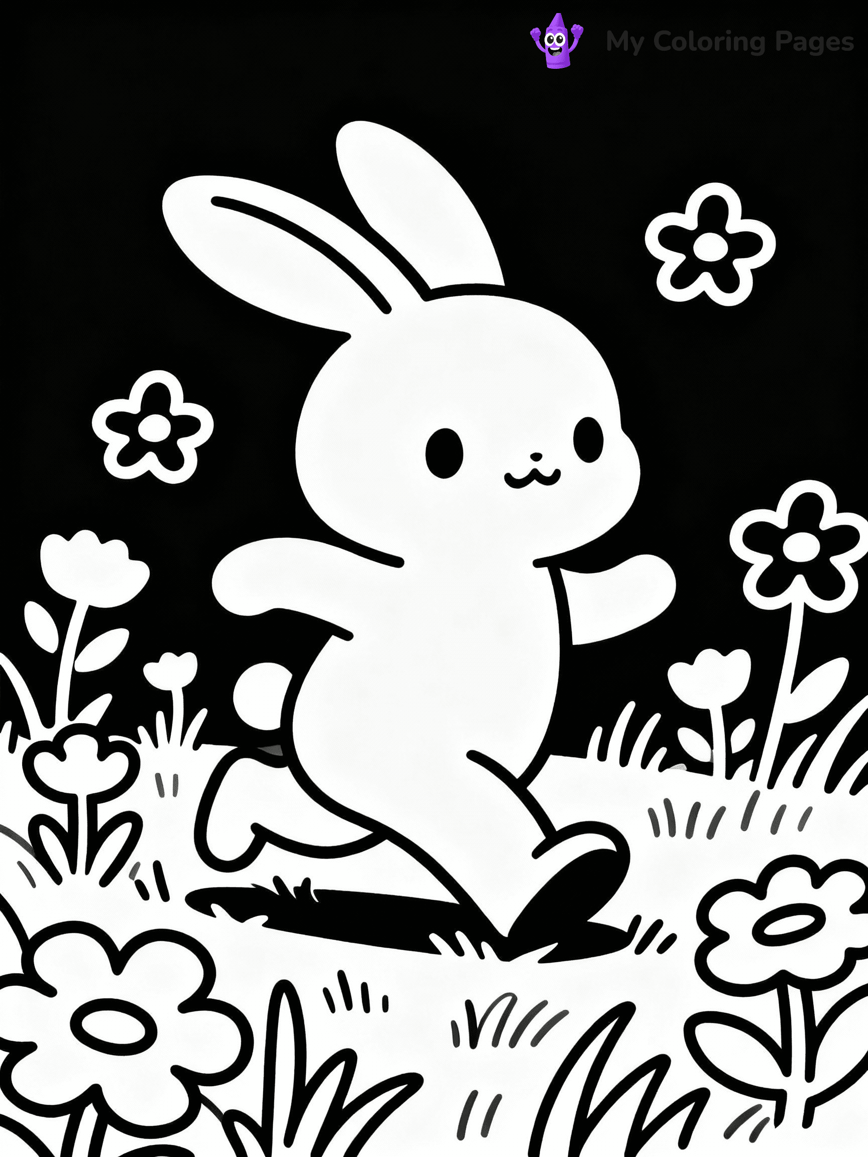 Bunny Coloring Pages - 43